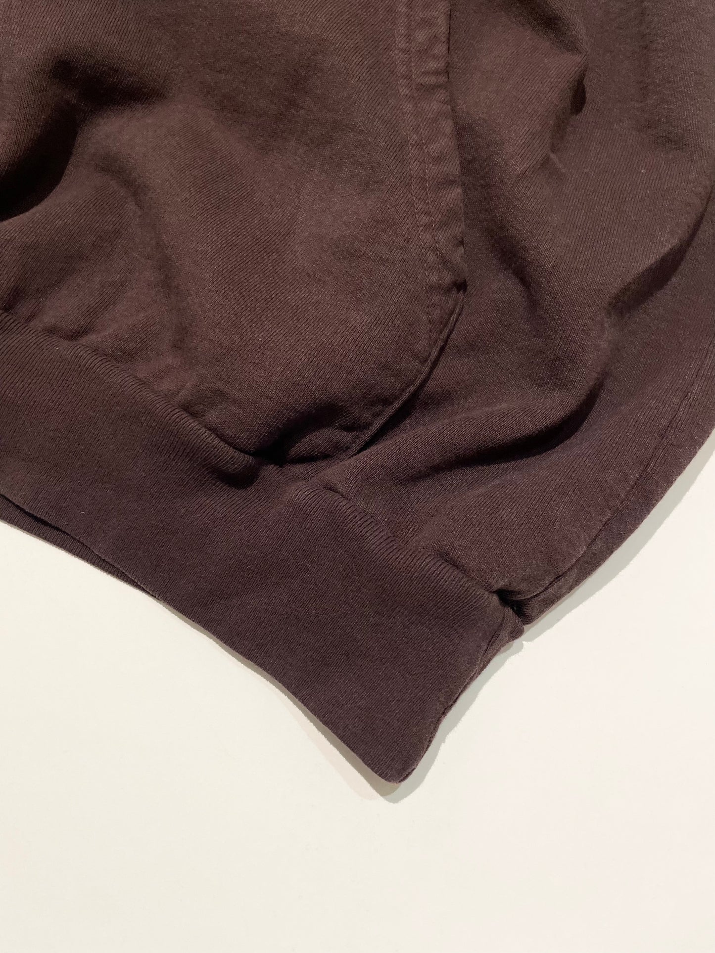 Los Angeles Apparel Garment Dye 14oz. Heavy Fleece Hoodie - Chocolate