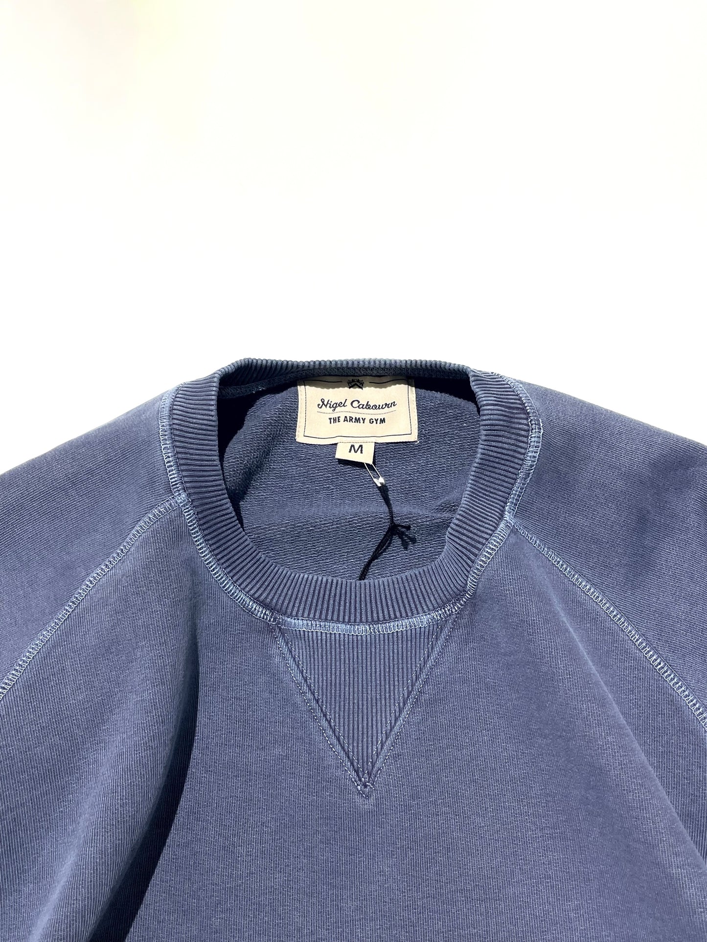 Nigel Cabourn Embroidered Arrow Crew Sweater