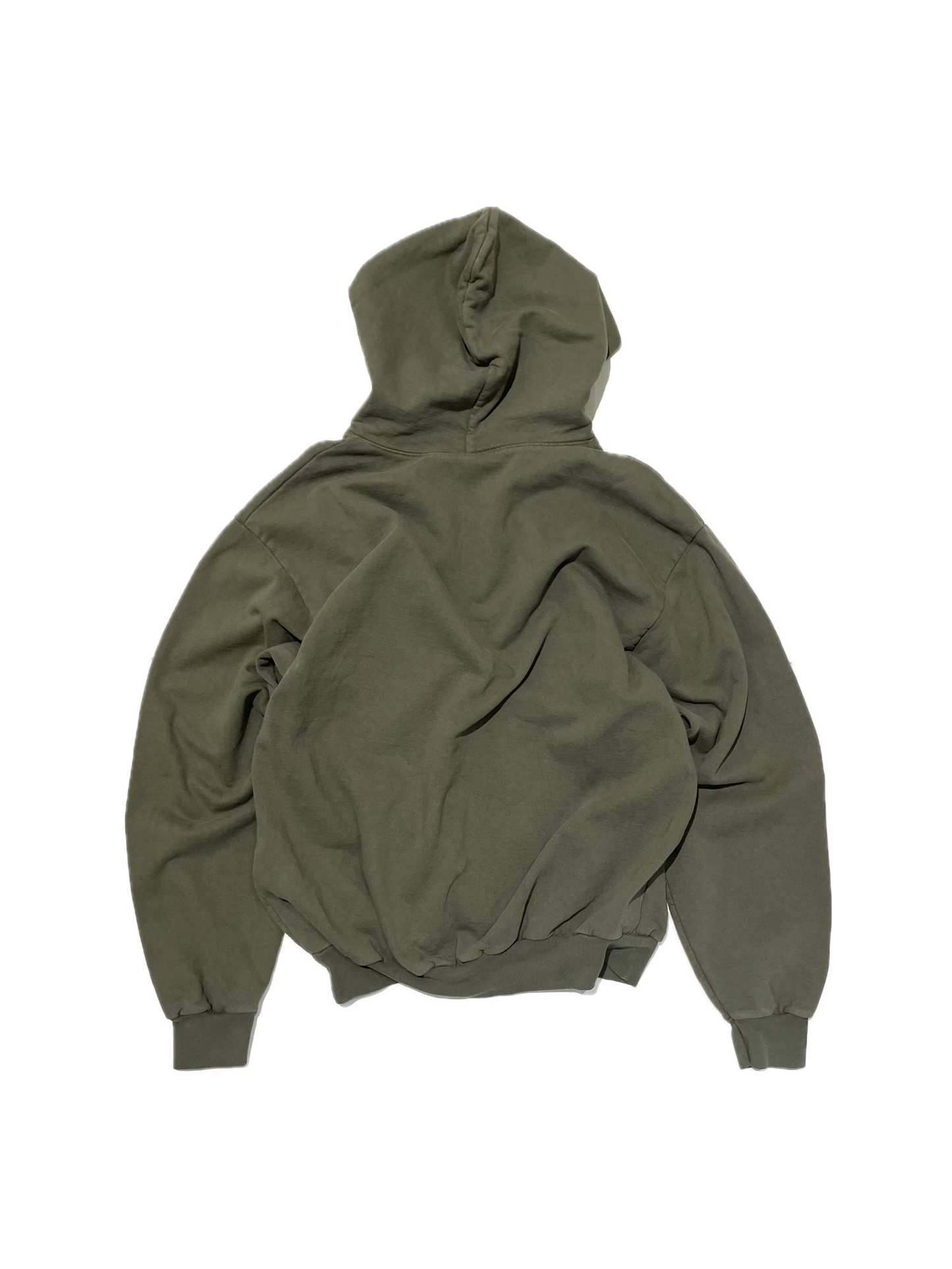 Los Angeles Apparel Garment Dye 14oz. Heavy Fleece Hoodie - Army