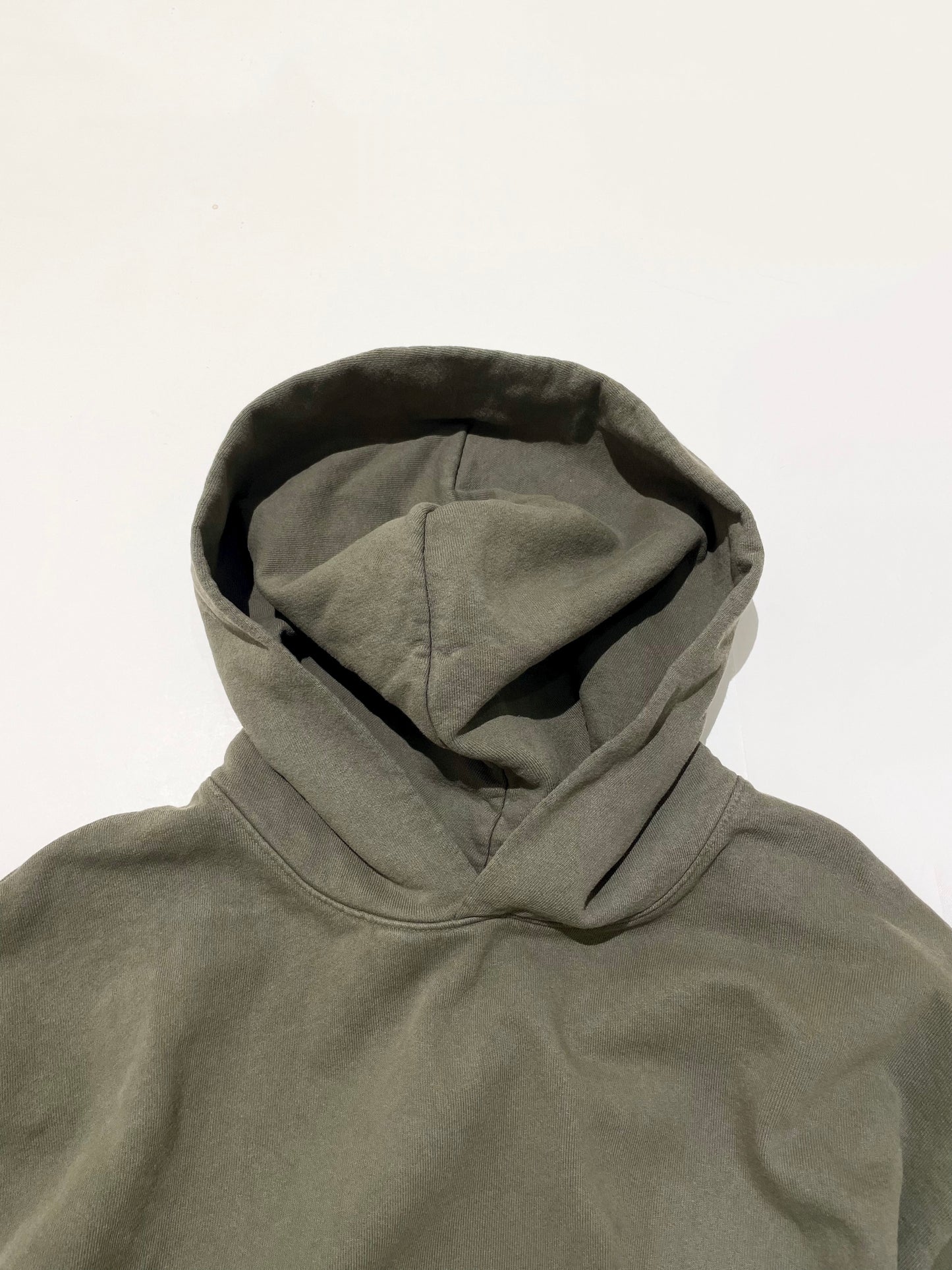 Los Angeles Apparel Garment Dye 14oz. Heavy Fleece Hoodie - Army