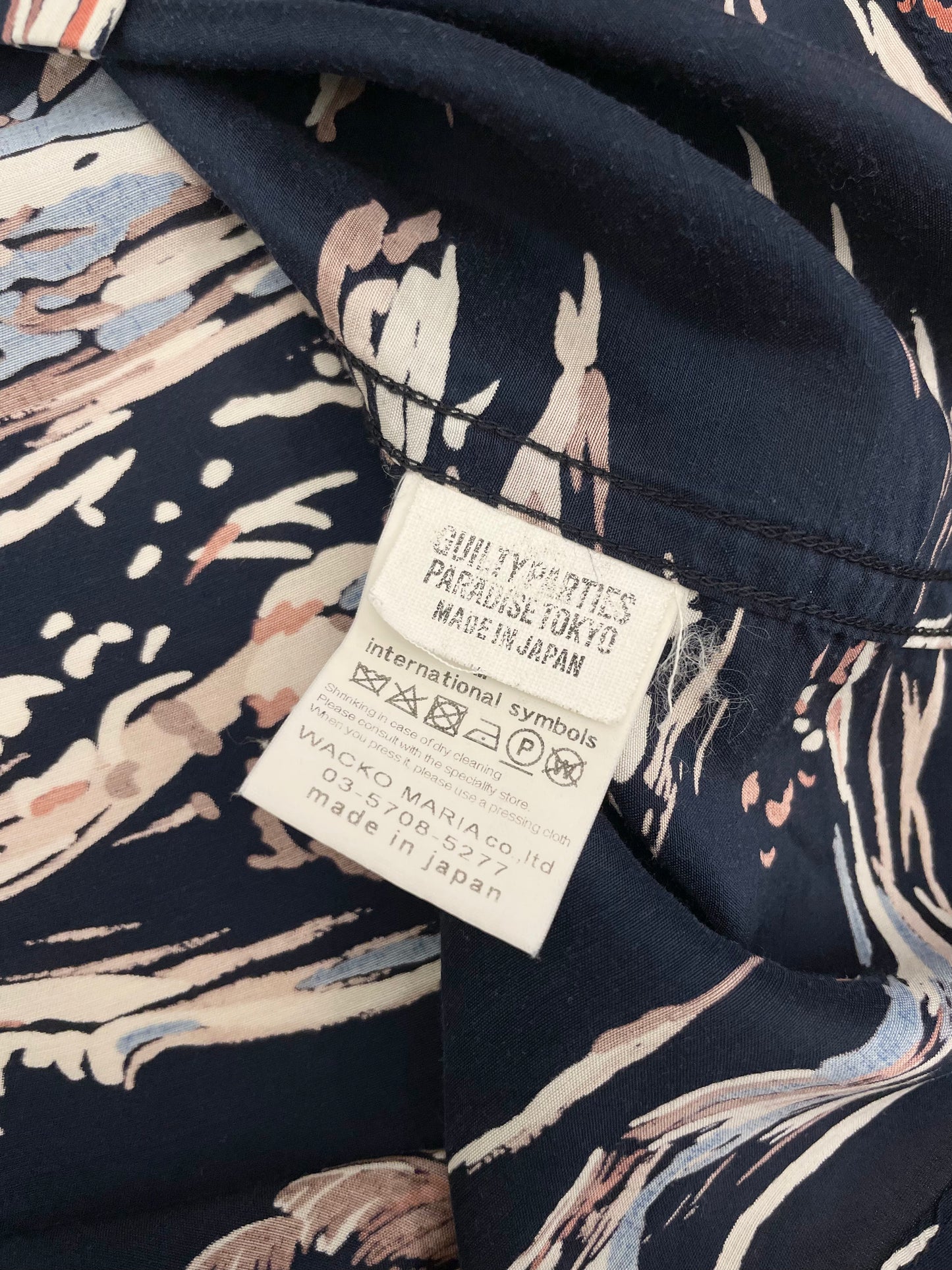 Wacko Maria Island Sea' S/S Hawaiian Shirt