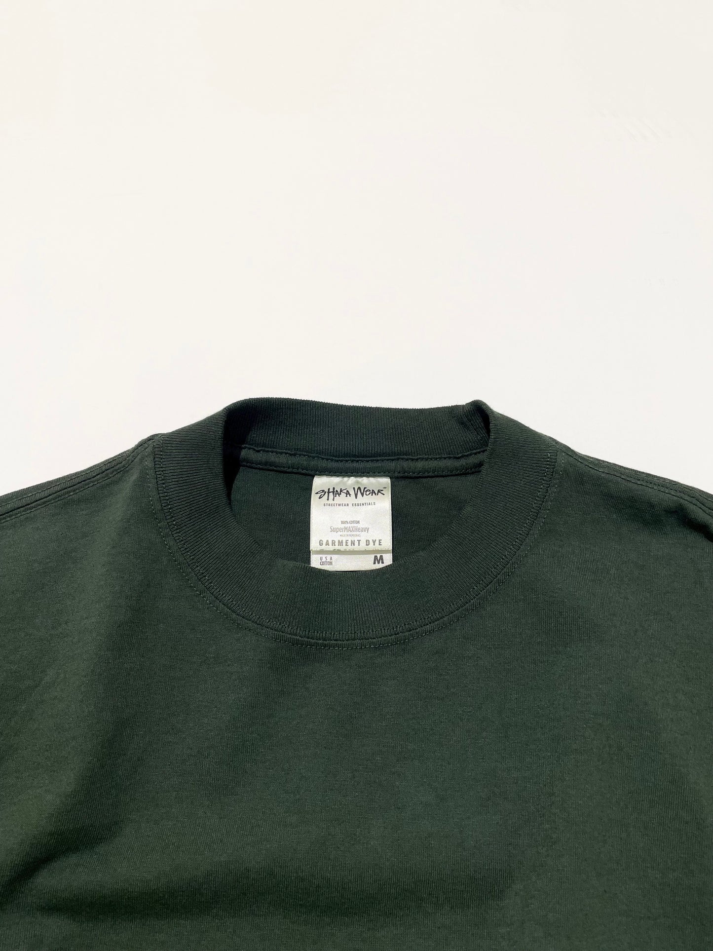 Shaka Wear 7.5oz. Max Heavyweight Garment Dye T-Shirt - Moss