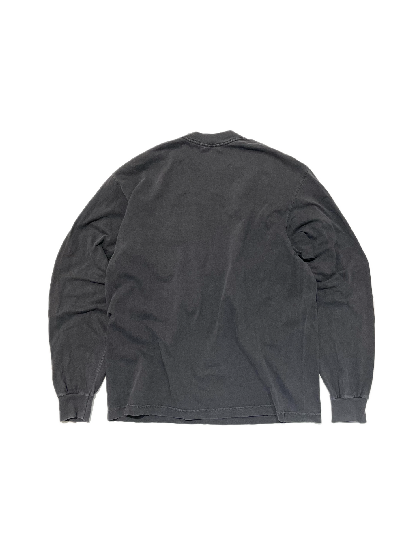 Los Angeles Apparel Garment Dye 6.5oz. L/S T-Shirt - Vintage Black
