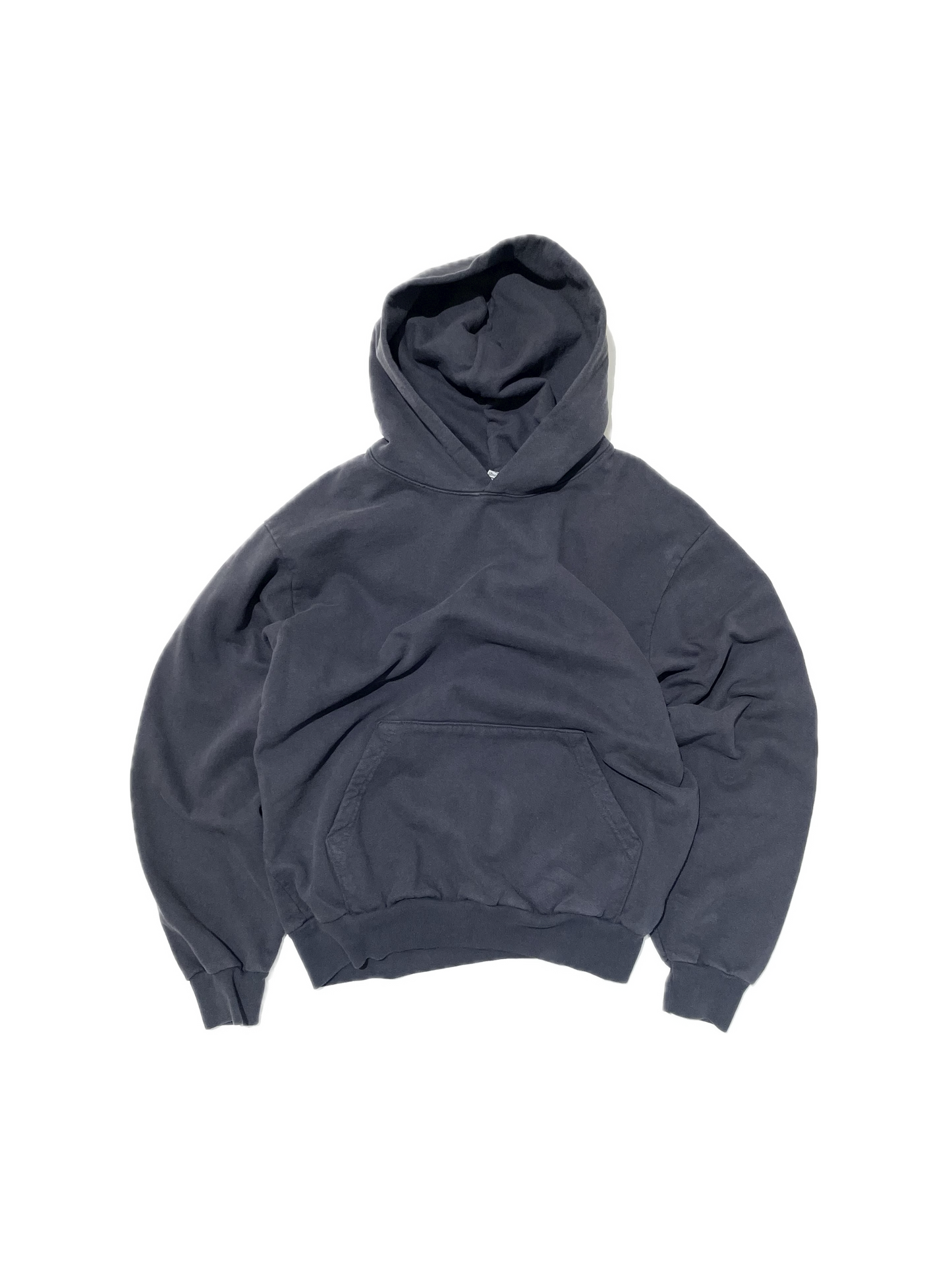 Los Angeles Apparel Garment Dye 14oz. Heavy Fleece Hoodie - Dolphin Blue