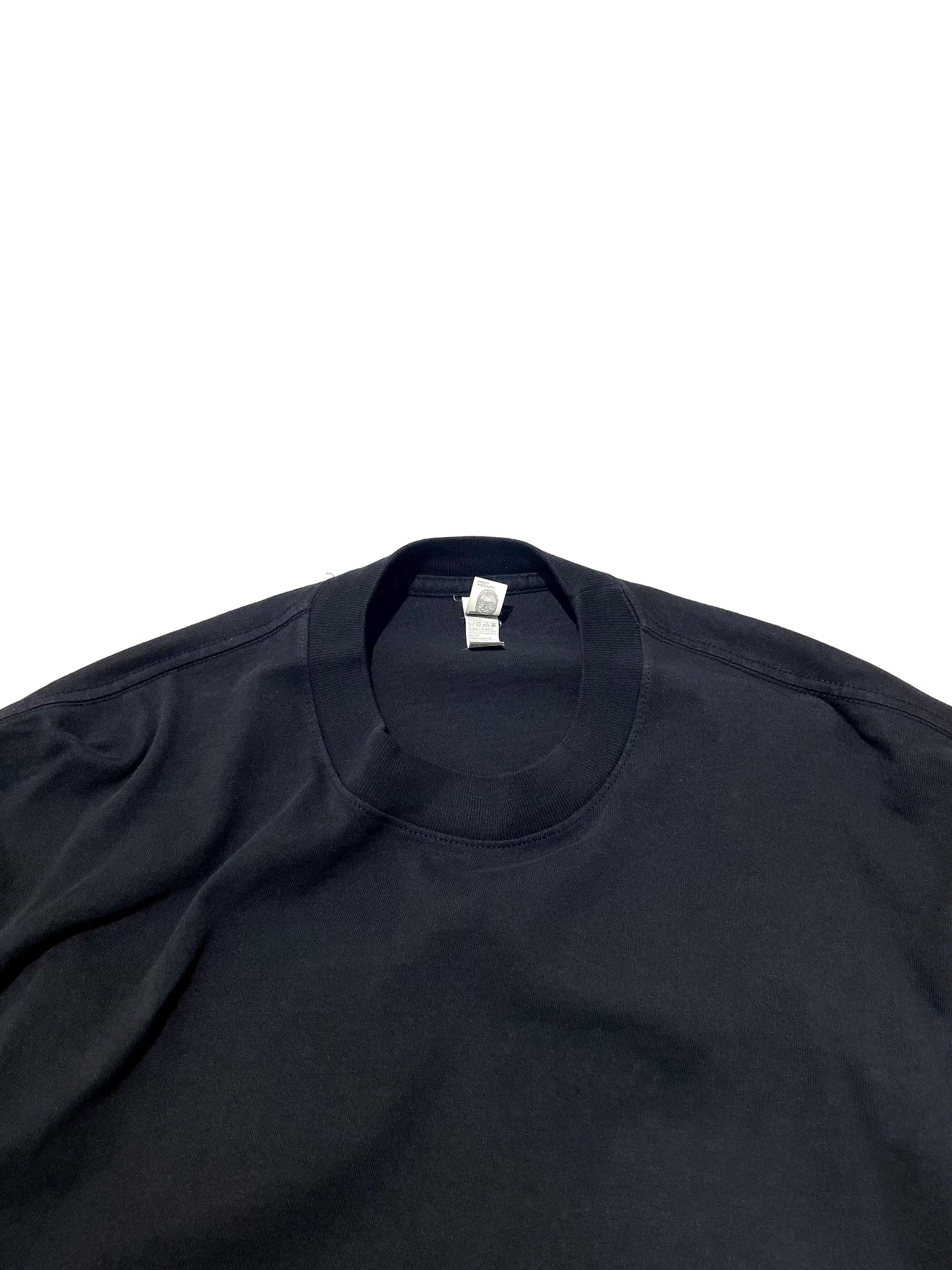 Los Angeles Apparel Garment Dye 6.5oz. L/S T-Shirt - Black