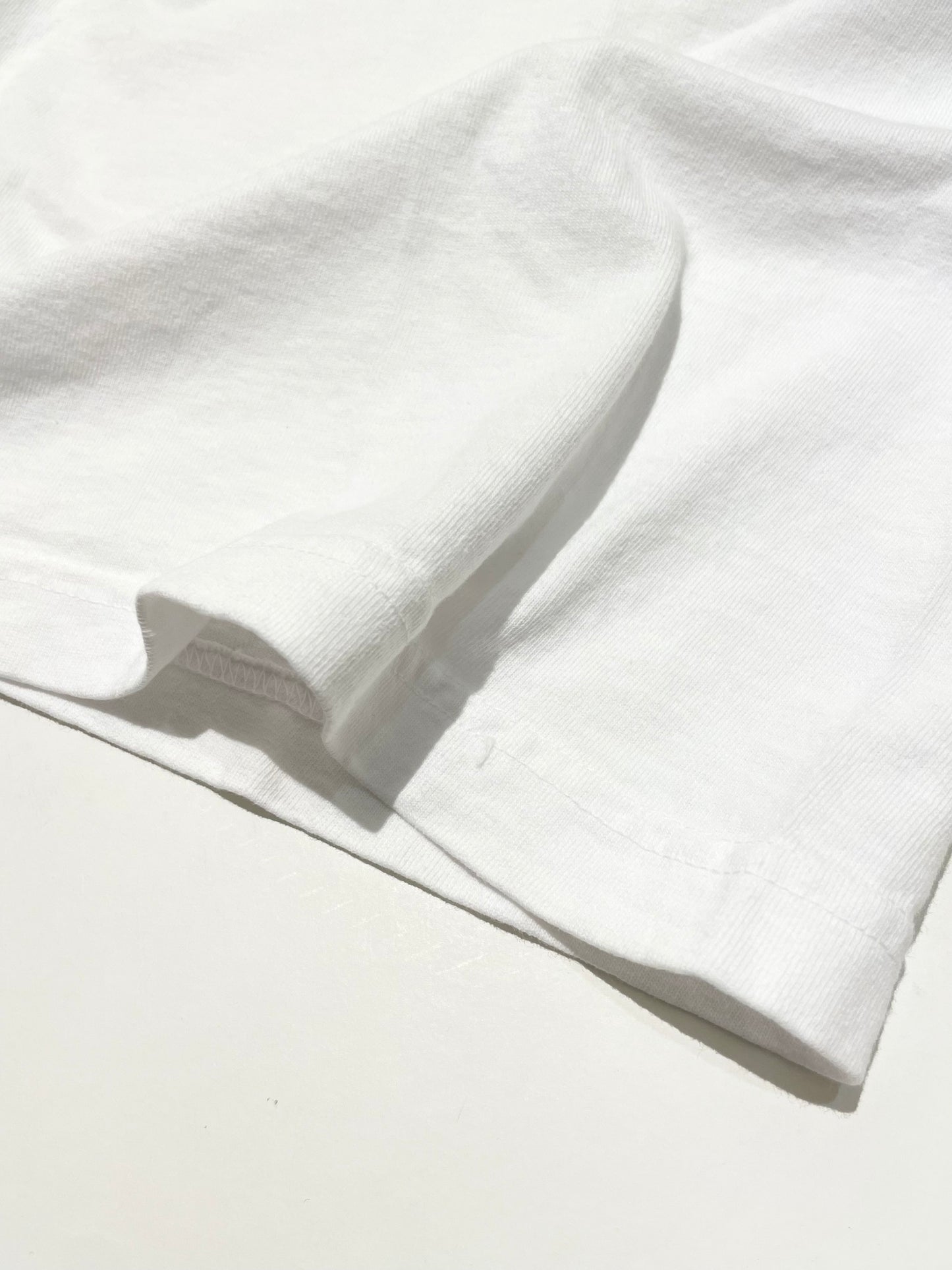 Los Angeles Apparel 6.5oz Garment Dye Crew Neck S/S T-Shirt - White