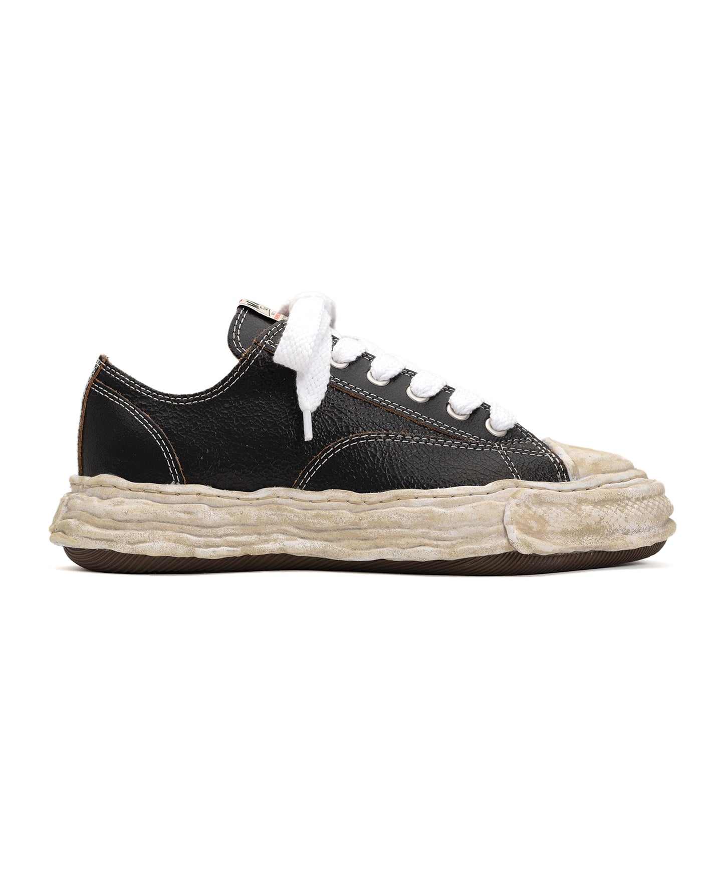 〖 Special Order 〗Maison Mihara Yasuhiro Cracking Leather OG Sole Sneaker - Peterson 23