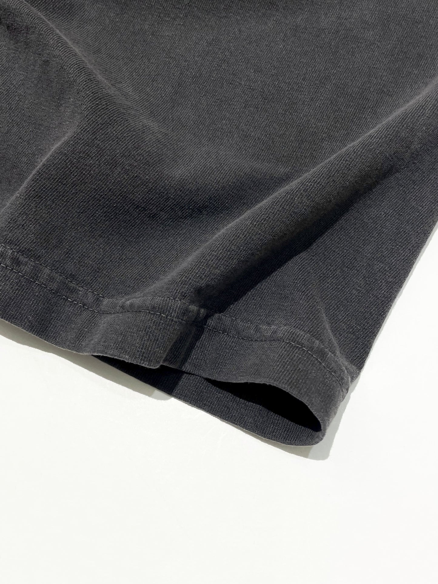 Los Angeles Apparel 6.5oz Pigment Dye Crew Neck S/S T-Shirt - Vintage Black