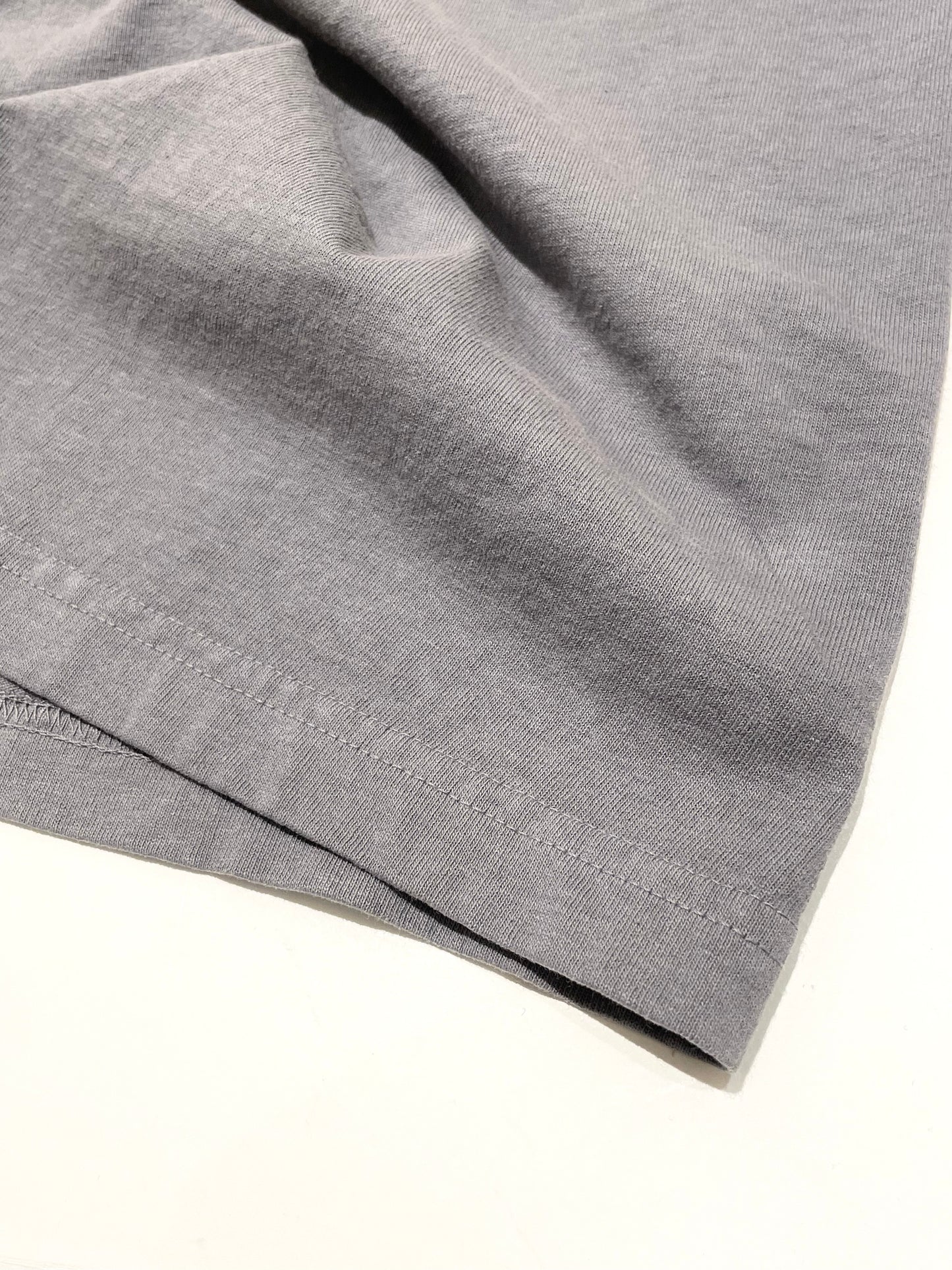 Los Angeles Apparel 6.5oz Garment Dye Crew Neck S/S T-Shirt - Charcoal