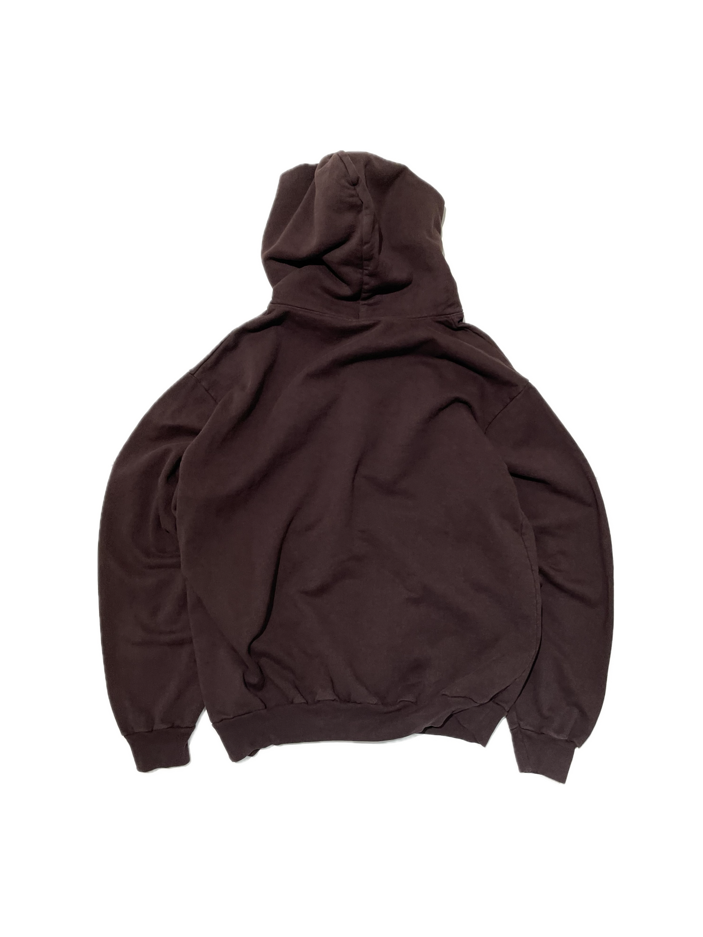 Los Angeles Apparel Garment Dye 14oz. Heavy Fleece Hoodie - Chocolate