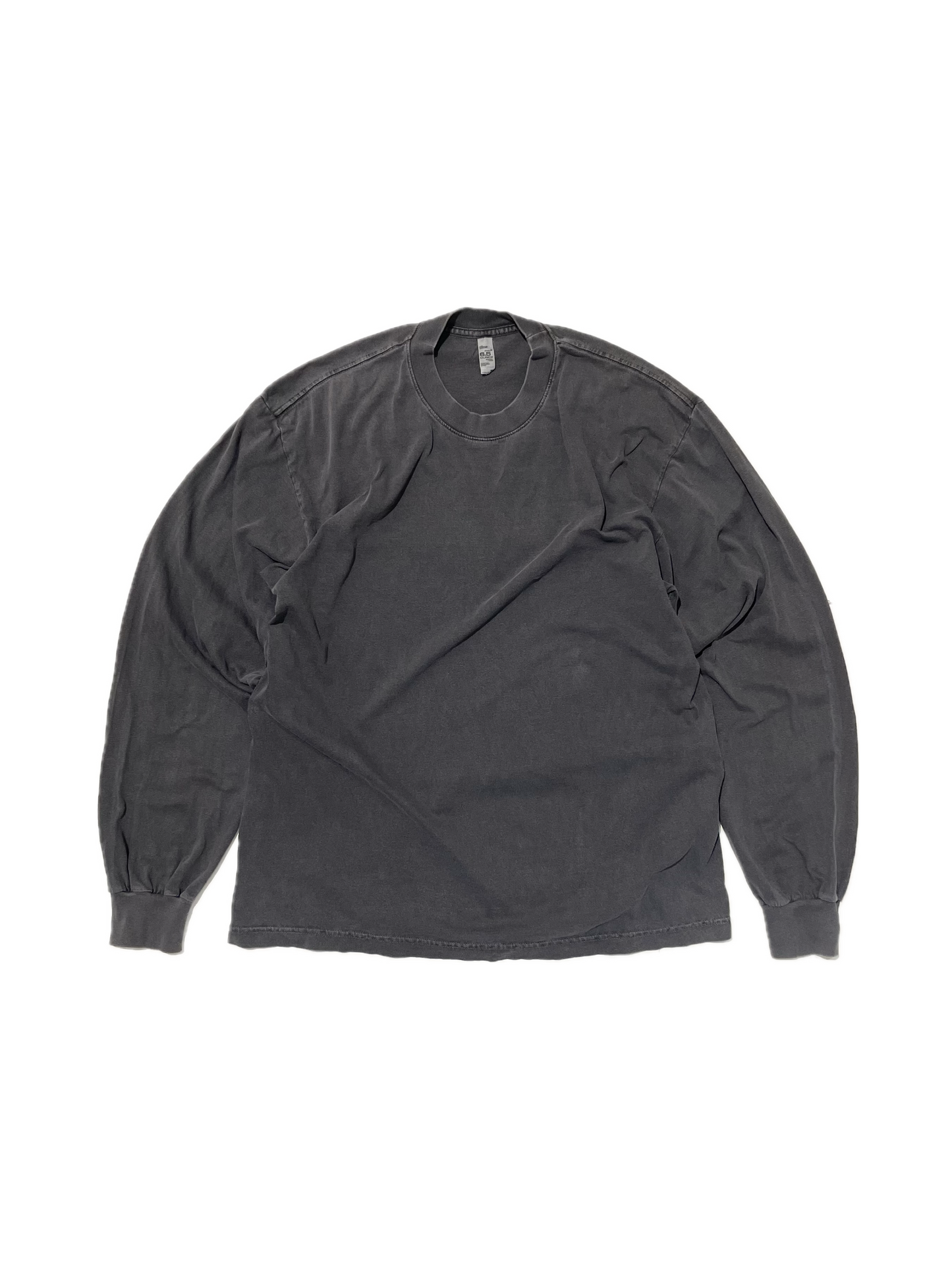 Los Angeles Apparel Garment Dye 6.5oz. L/S T-Shirt - Vintage Black