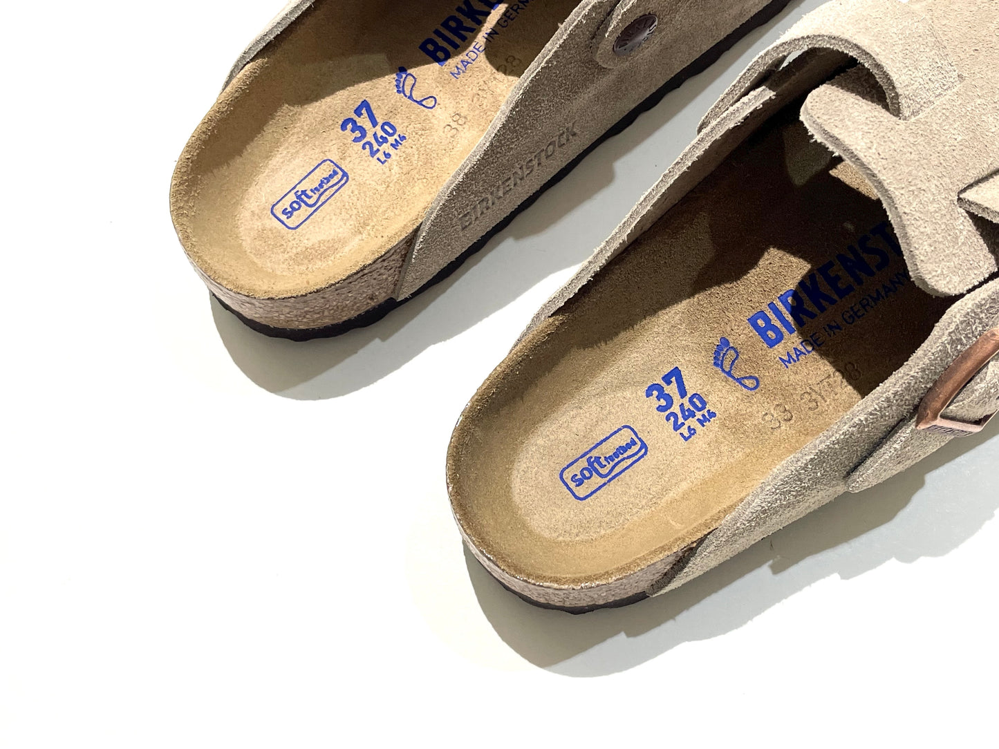 Birkenstock Suede and Nubuck Sandals - Boston