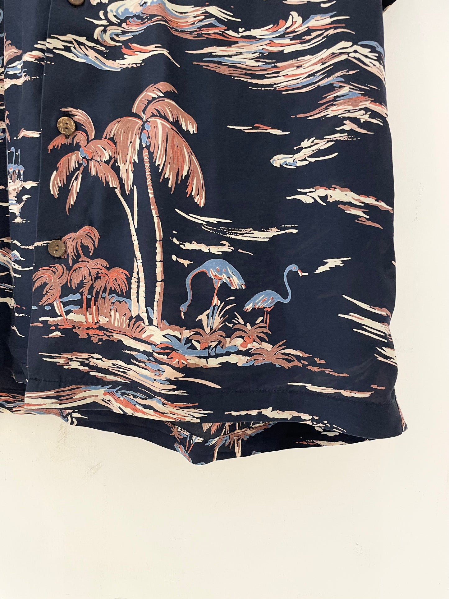 Wacko Maria Island Sea' S/S Hawaiian Shirt
