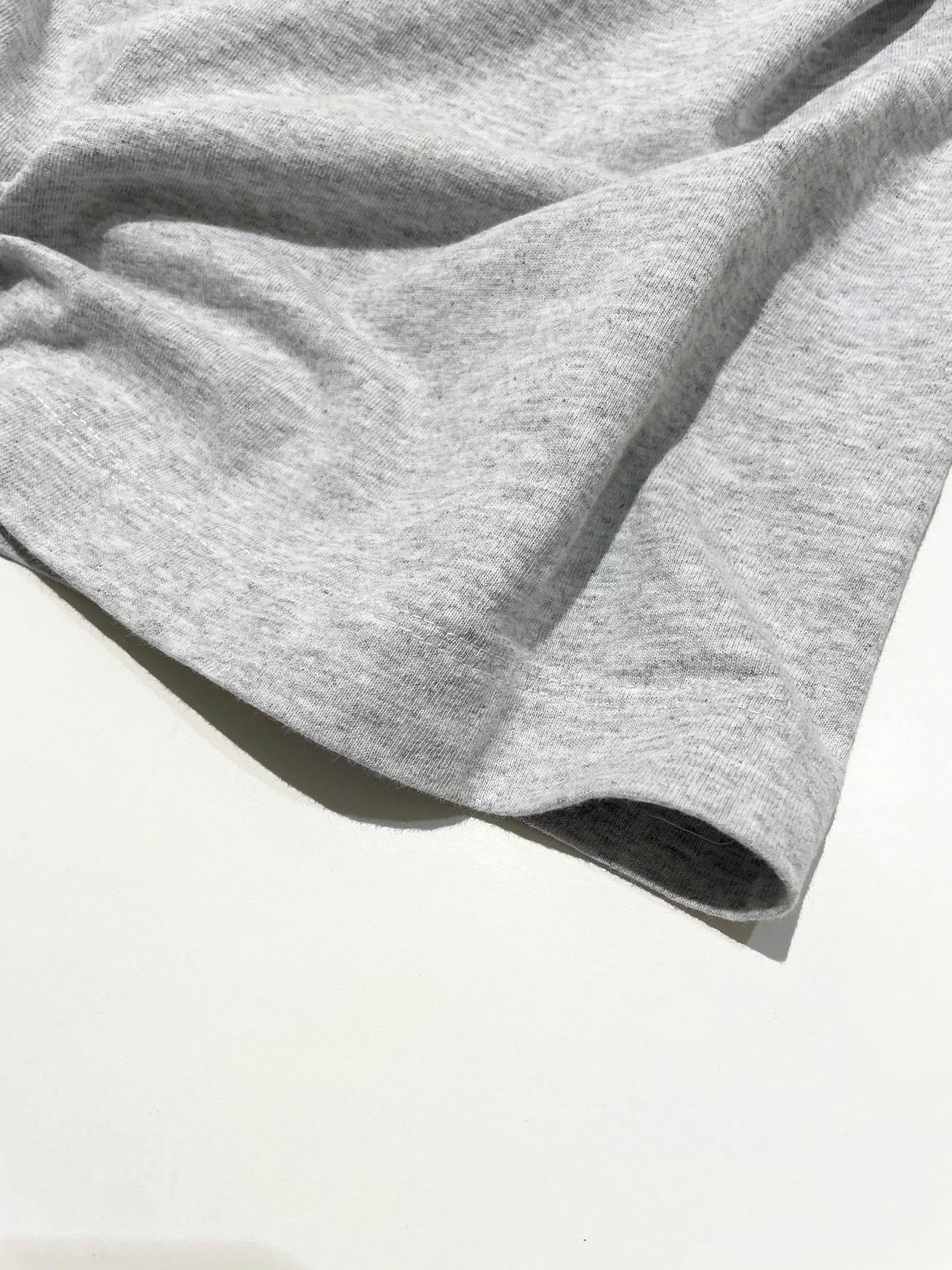 Los Angeles Apparel 6.5oz Garment Dye Crew Neck S/S T-Shirt - Ash