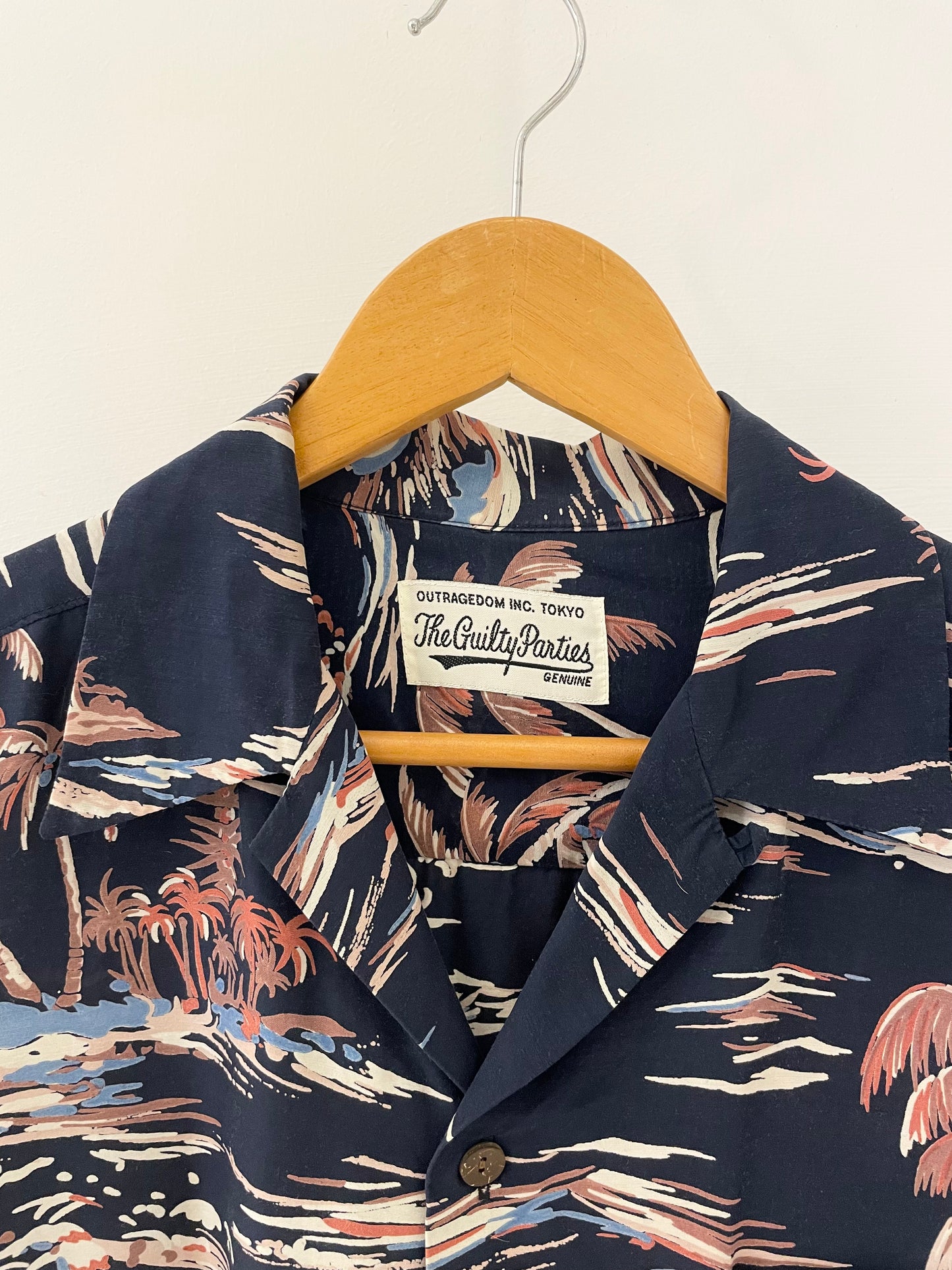 Wacko Maria Island Sea' S/S Hawaiian Shirt
