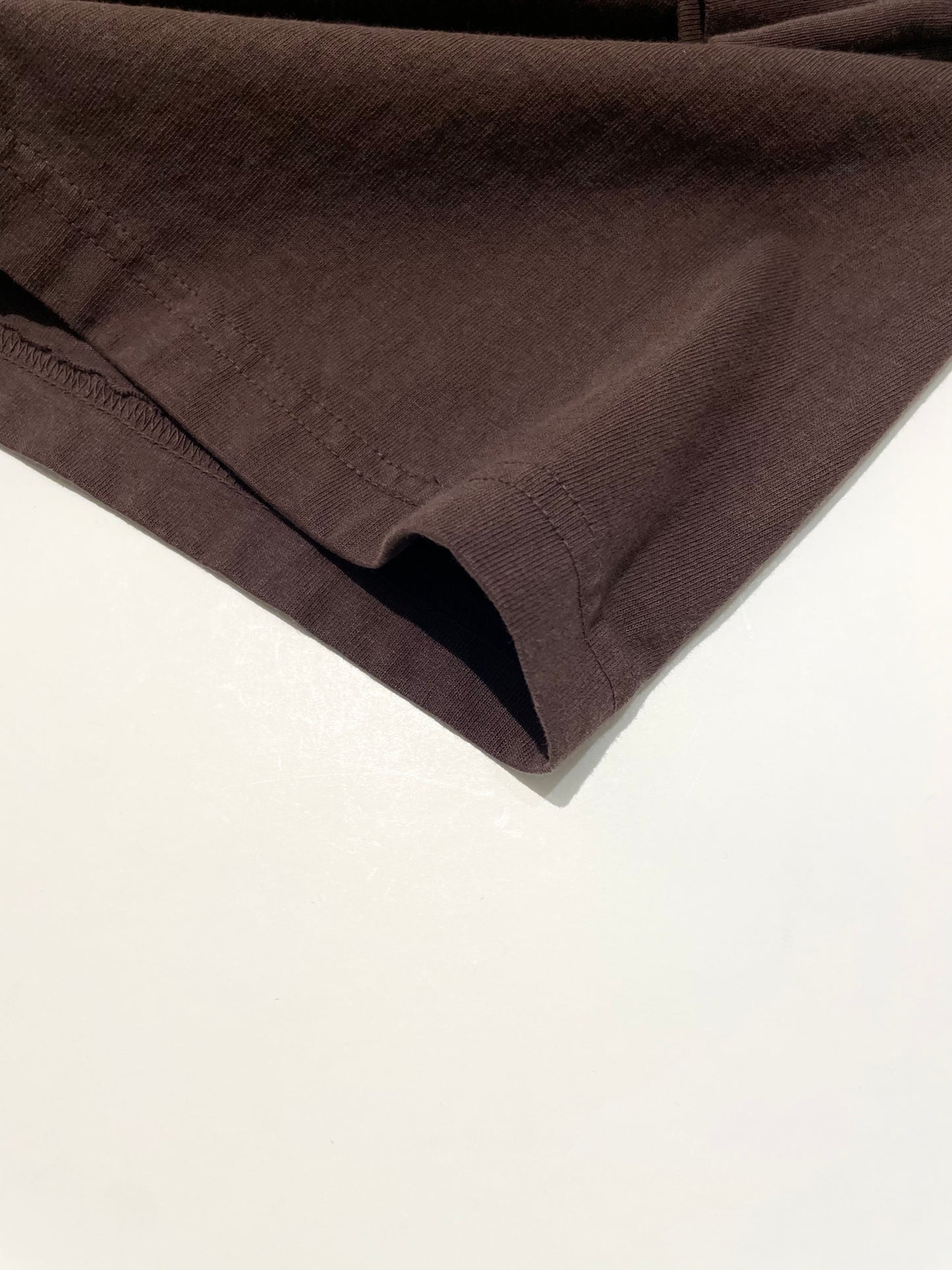 Los Angeles Apparel Garment Dye 6.5oz. L/S Polo T-Shirt - Chocolate