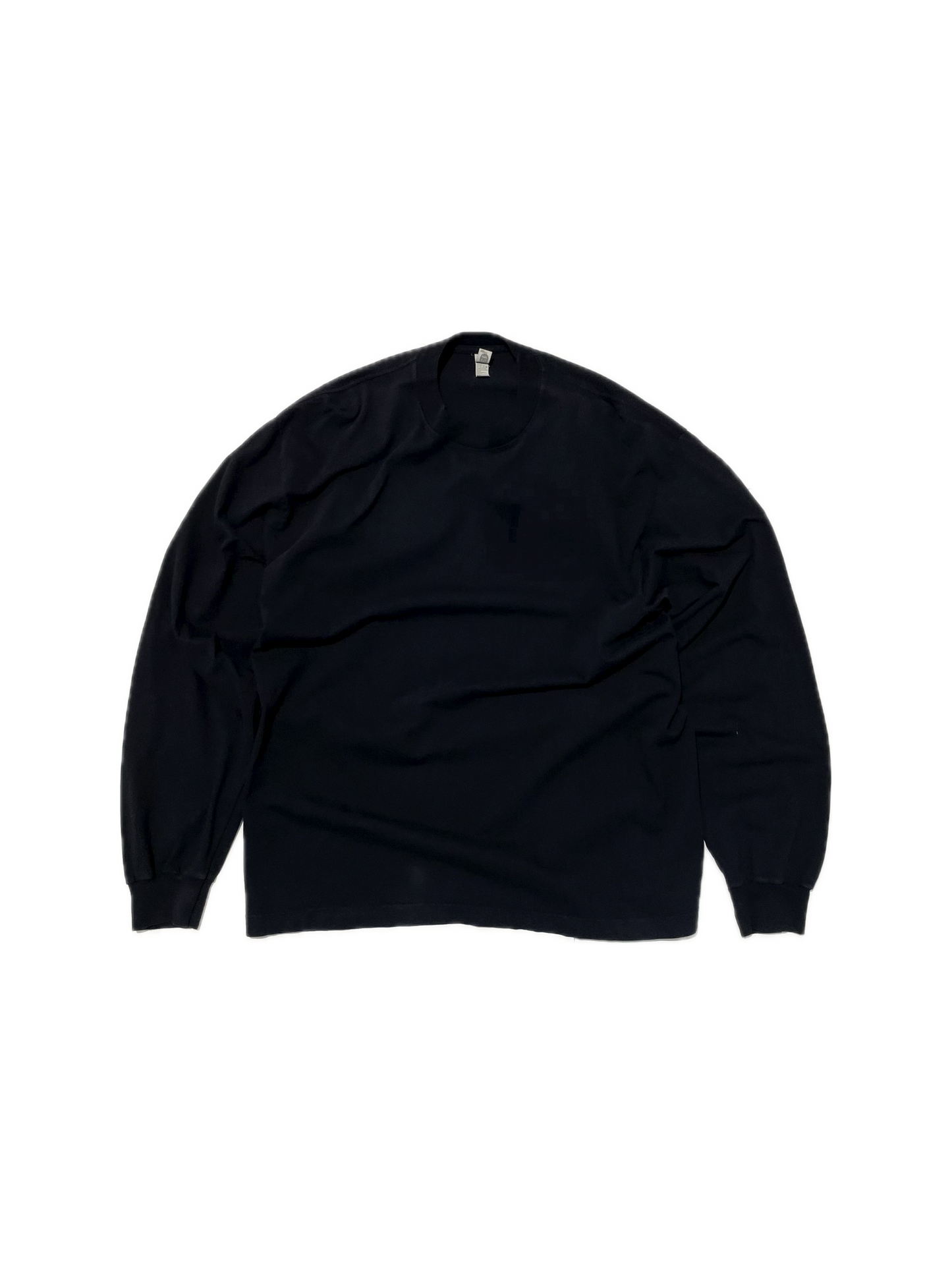 Los Angeles Apparel Garment Dye 6.5oz. L/S T-Shirt - Black