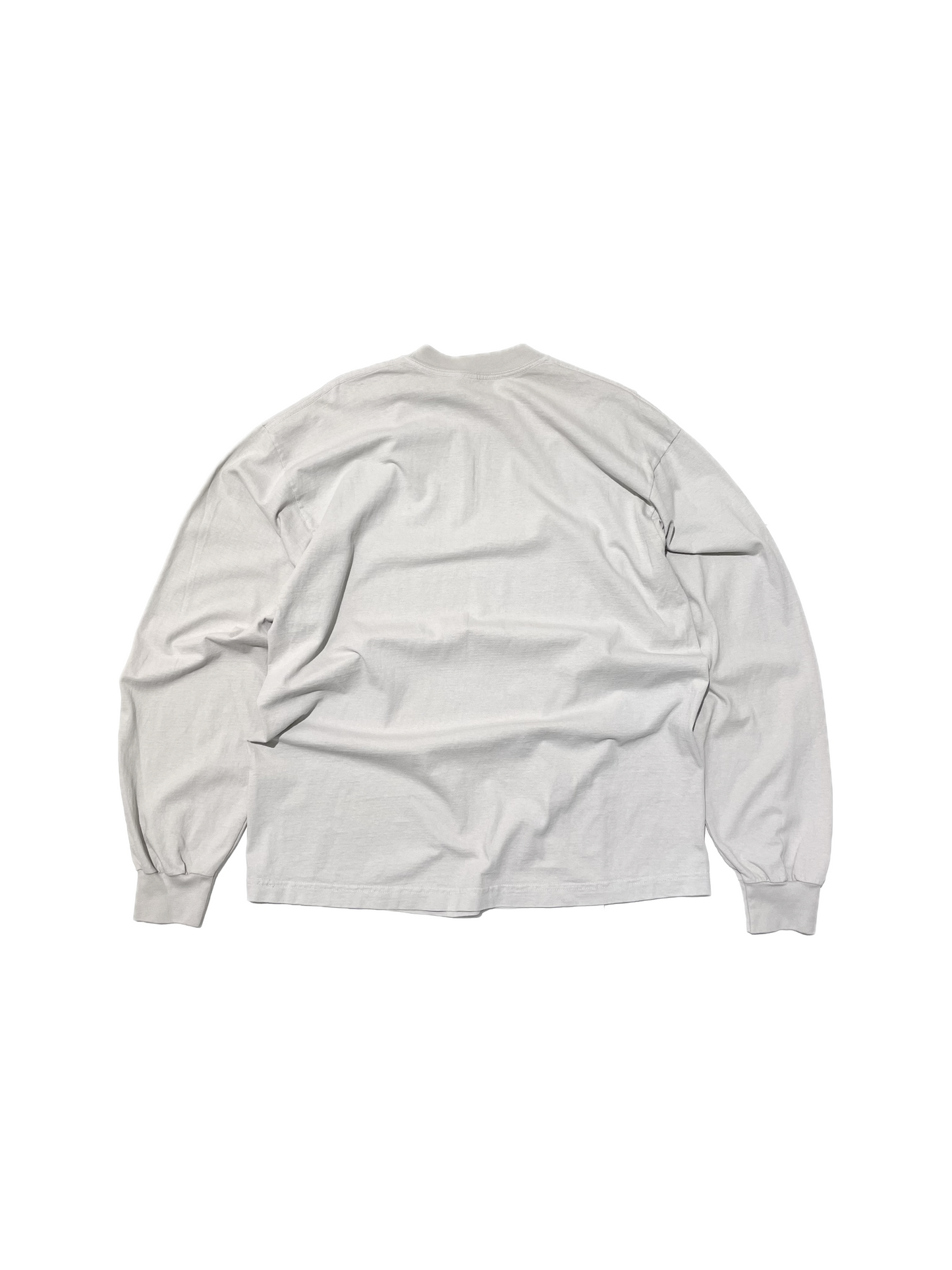 Los Angeles Apparel Garment Dye 6.5oz. L/S T-Shirt - Cement