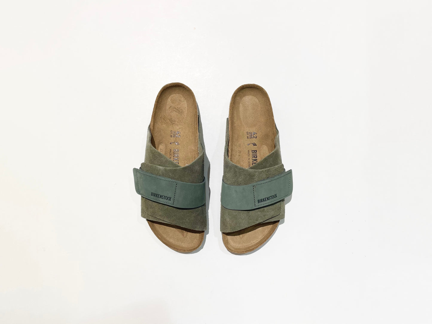 Birkenstock Suede and Nubuck Sandals - Kyoto