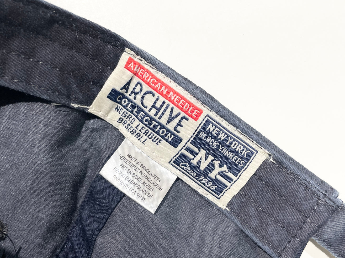 American Needle Archive Pigment Washed Cap - New York Black Yankees