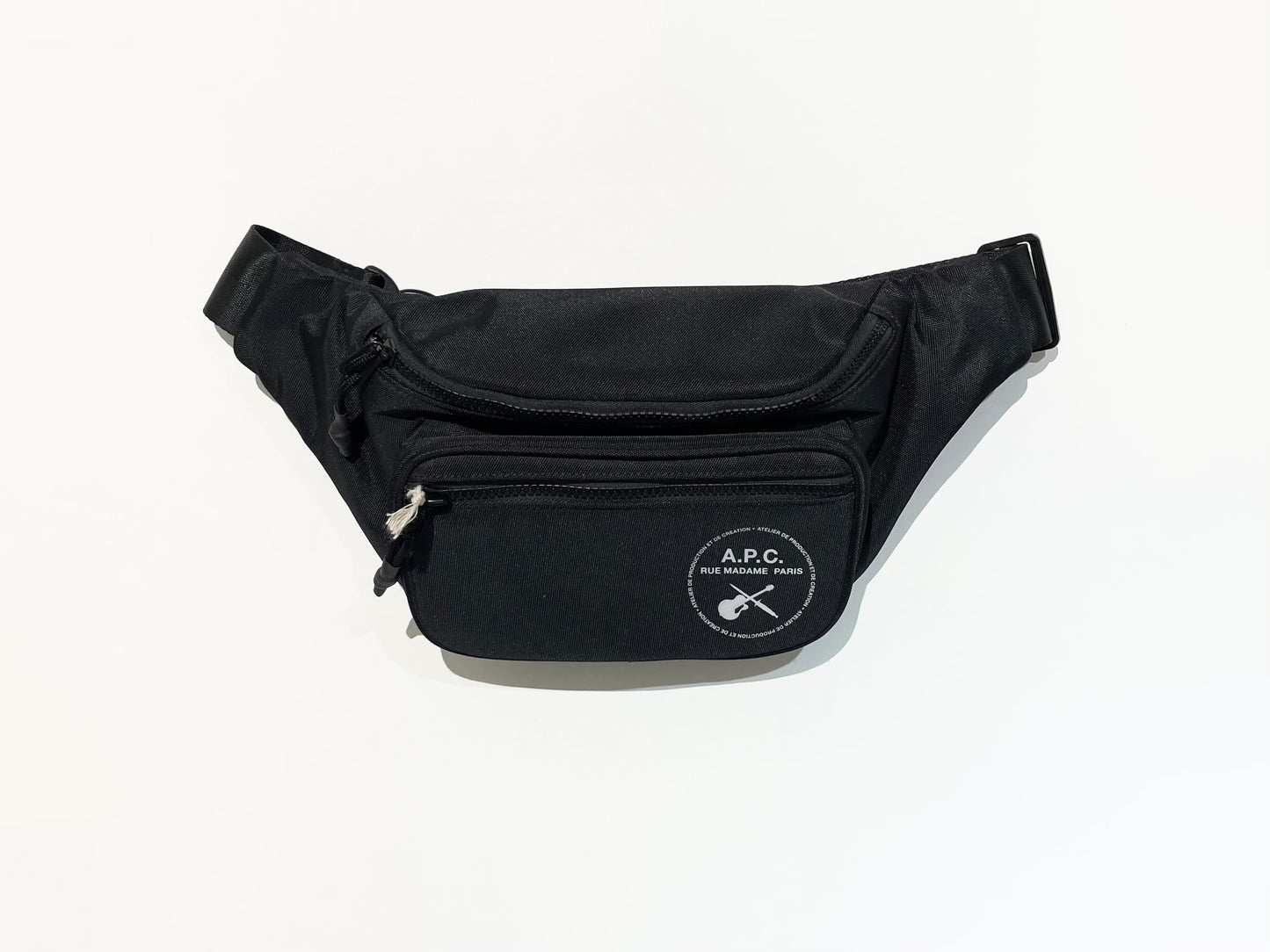 A.P.C. Guitar Logo Waist Bag