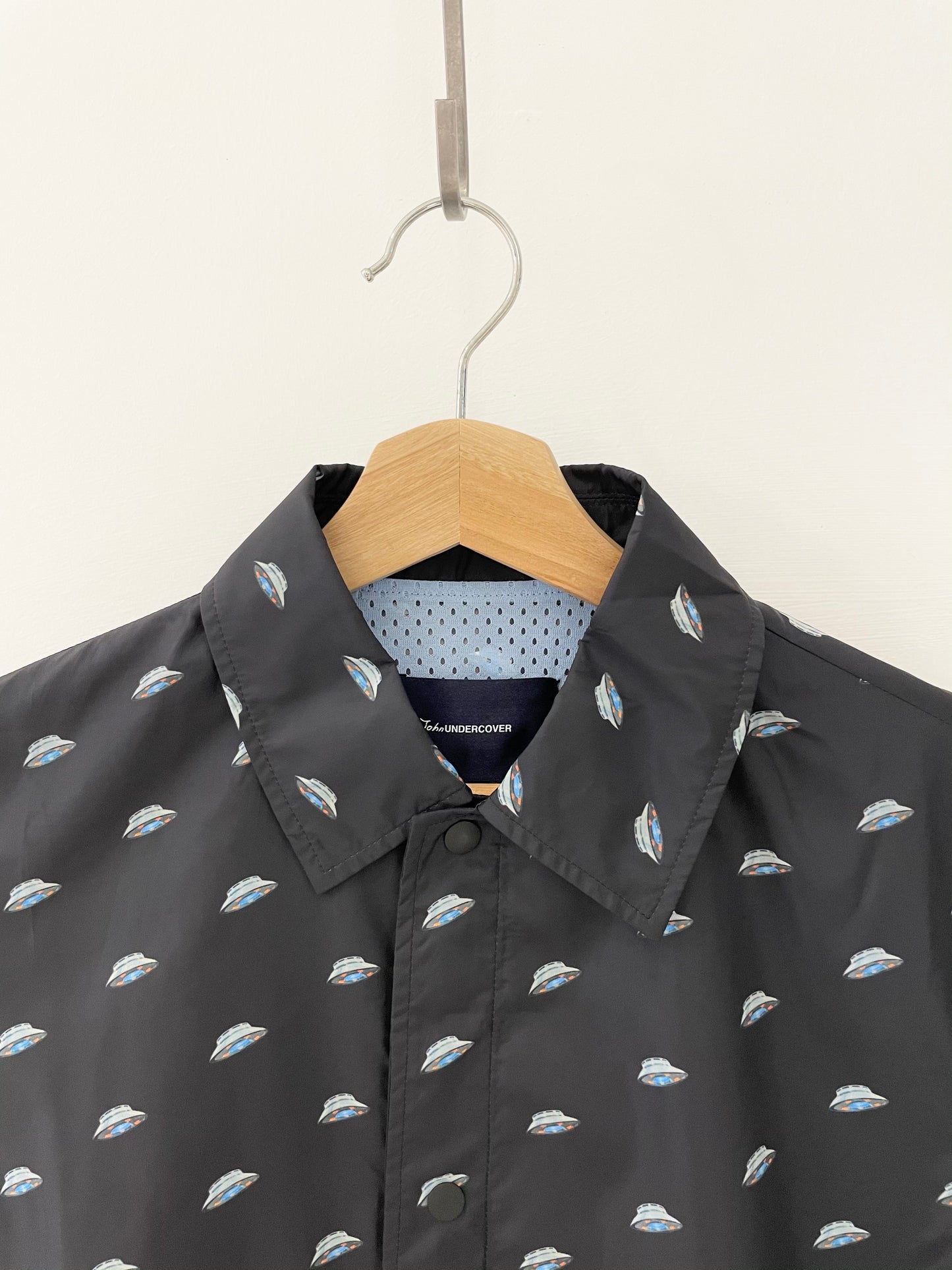 John Undercover UFO Monogram Coach Jacket