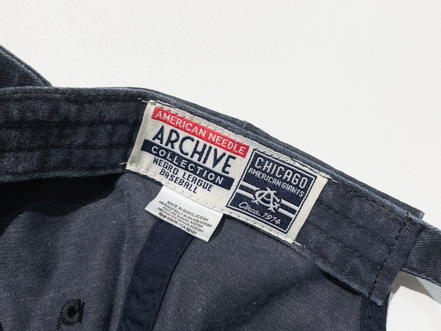 American Needle Archive Pigment Washed Cap - Chicago American Giants