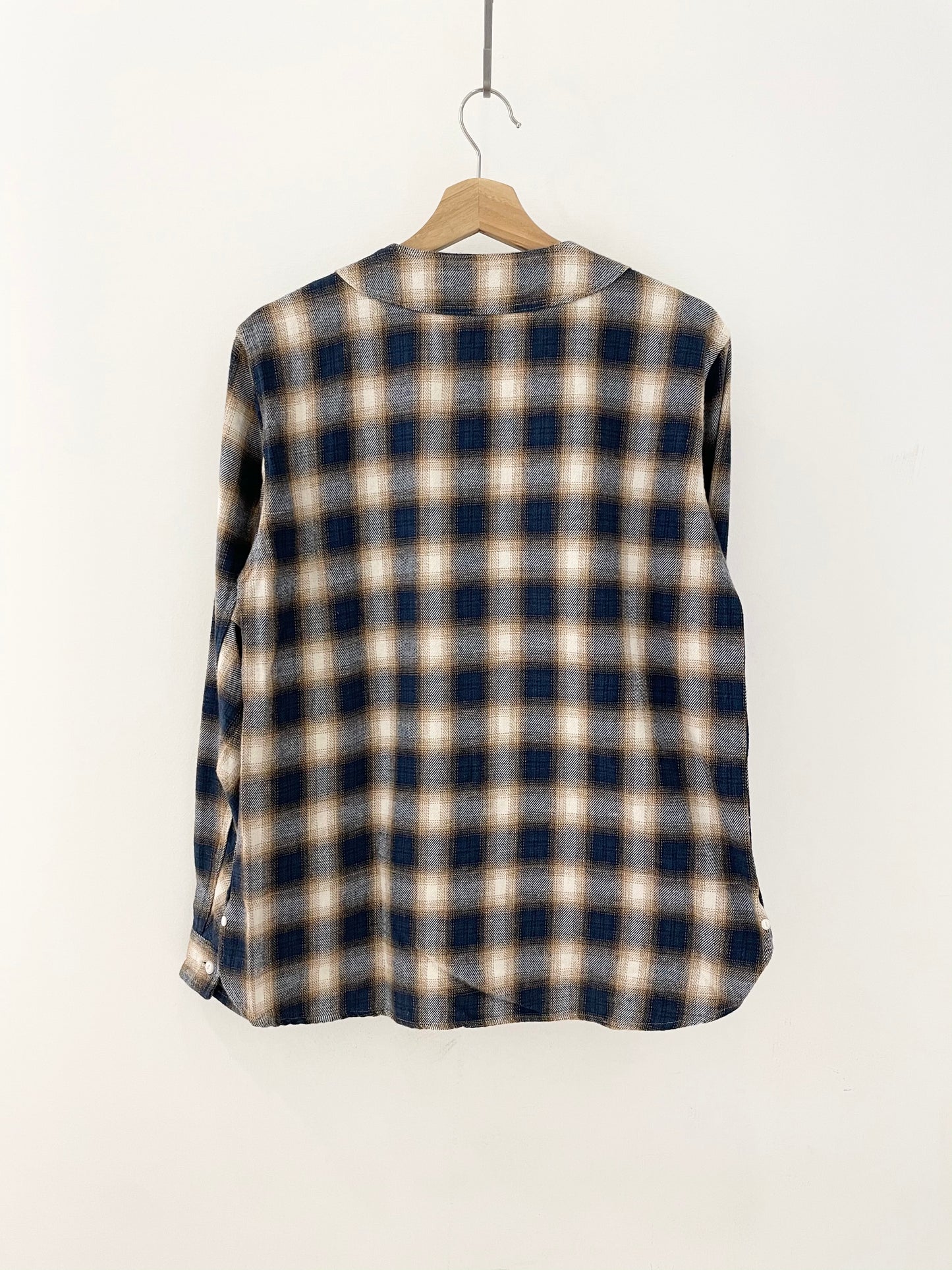 Nonnative Handyman Shirt Cotton Twill Ombré Plaid
