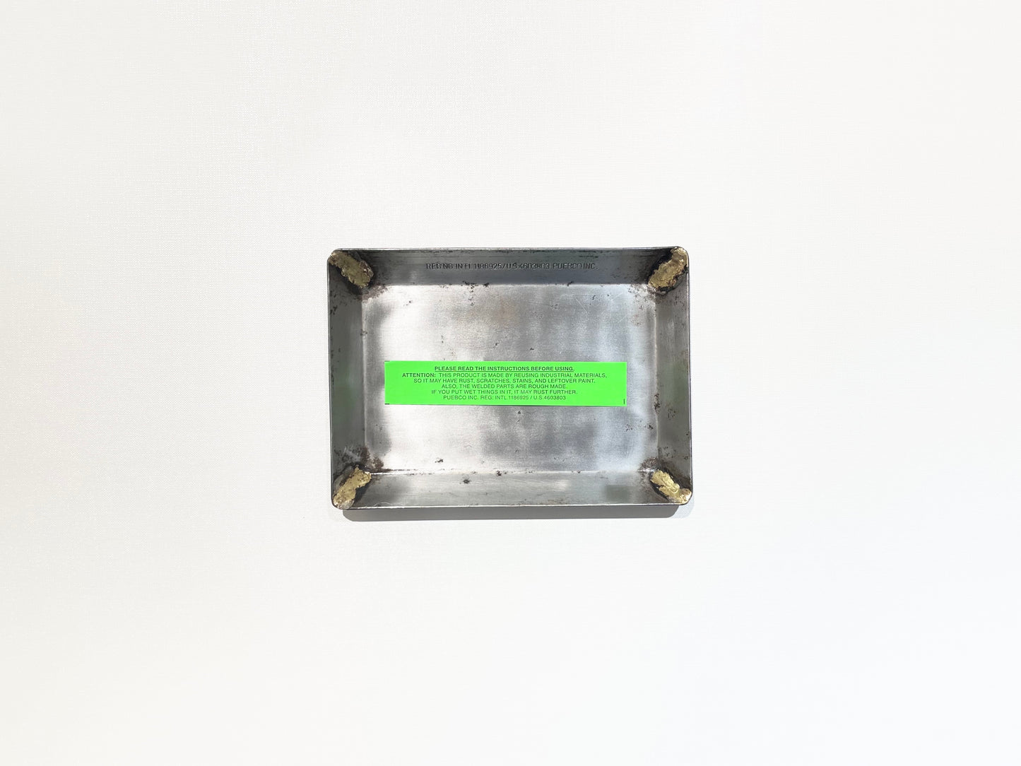 Puebco Recycle Steel Tray