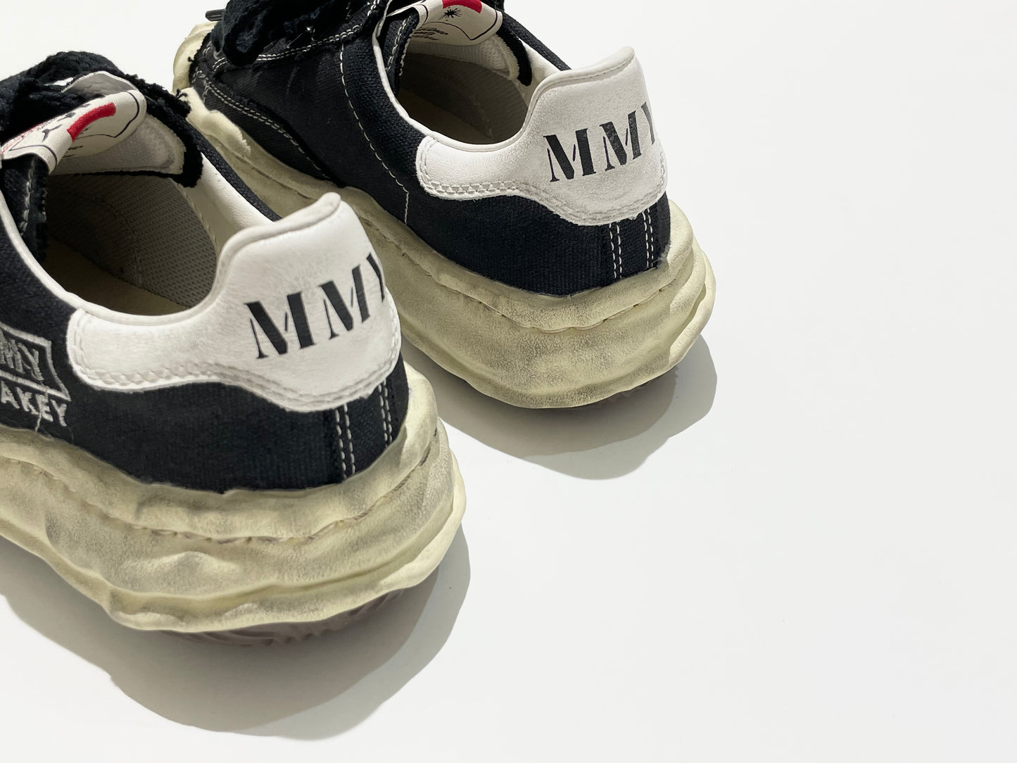 Maison Mihara Yasuhiro Distressed Canvas OG Sole Sneaker - Blakey