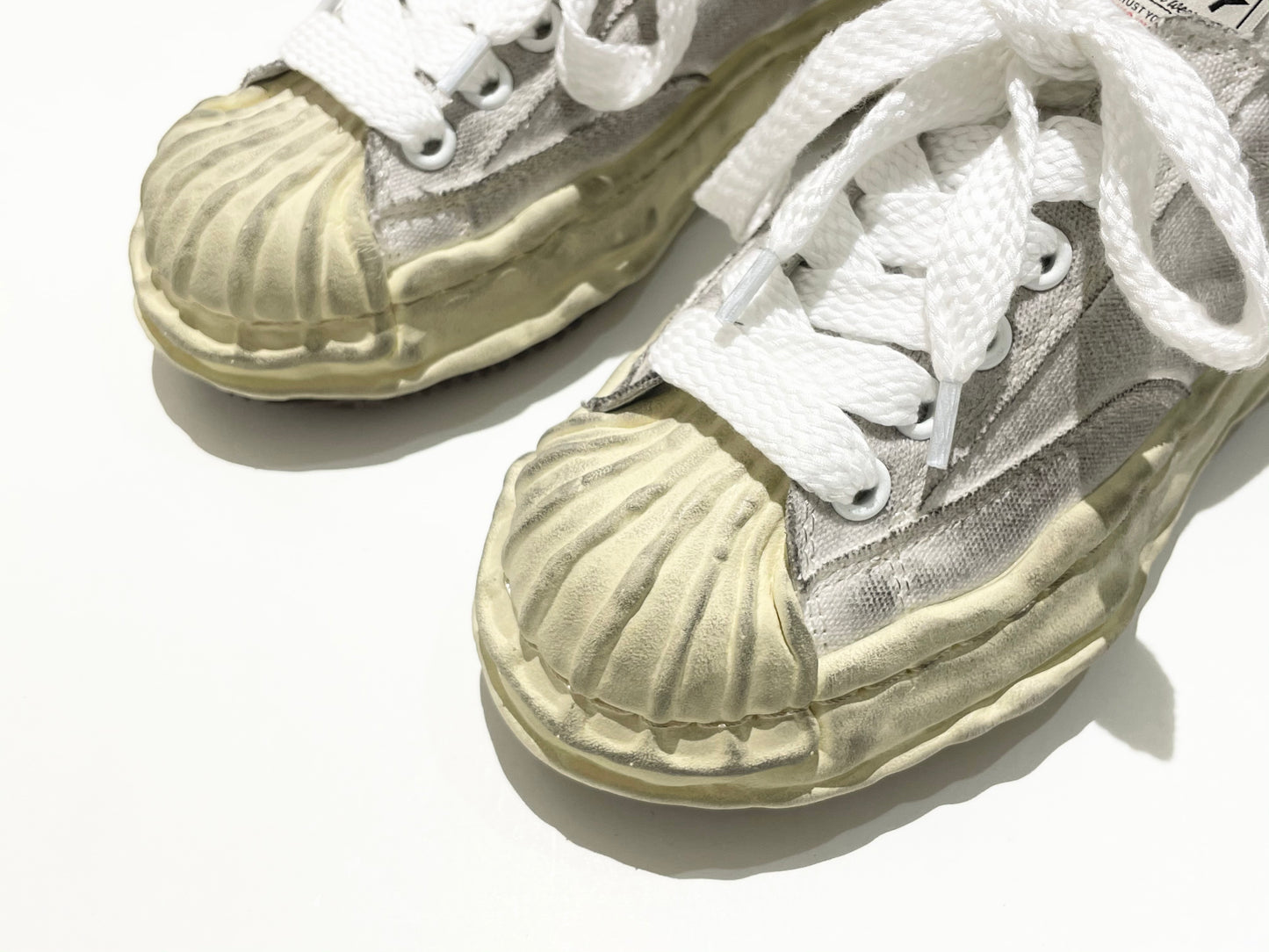 Maison Mihara Yasuhiro Distressed Canvas OG Sole Sneaker - Blakey