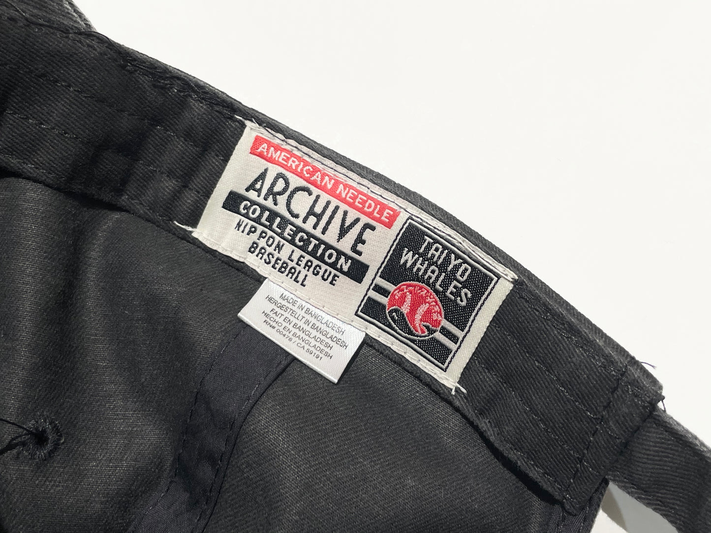 American Needle Archive Pigment Washed Cap - Taiyo Whales