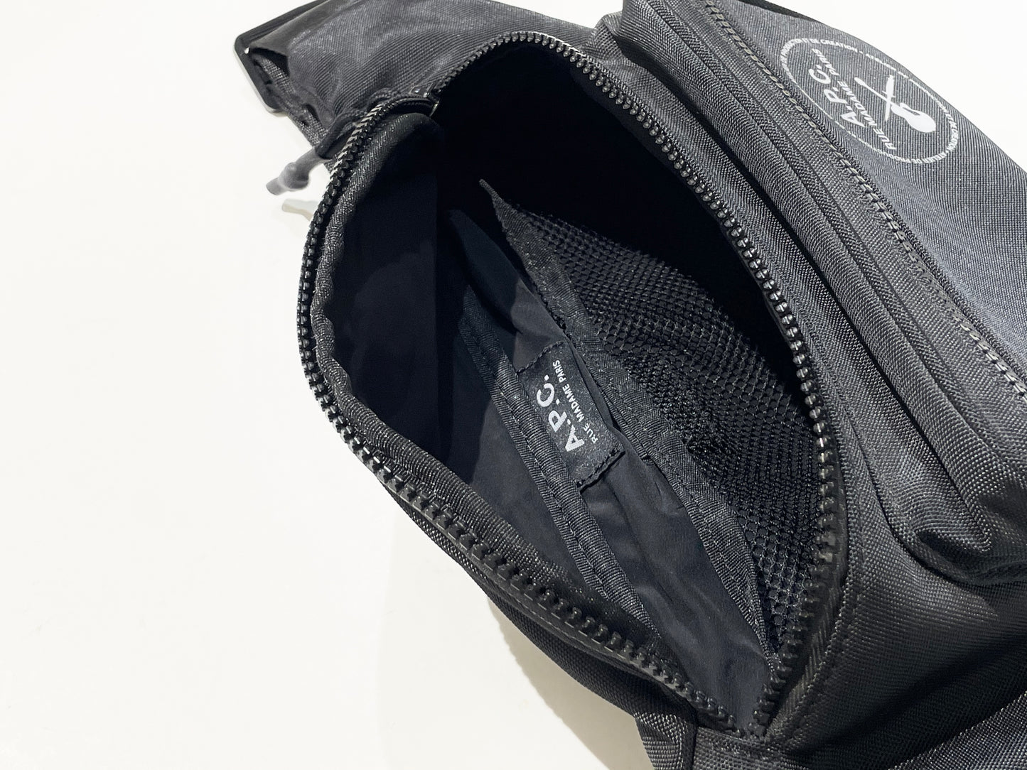 A.P.C. Guitar Logo Waist Bag