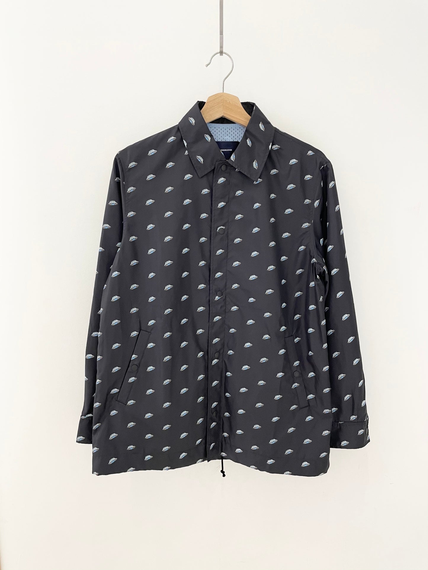 John Undercover UFO Monogram Coach Jacket