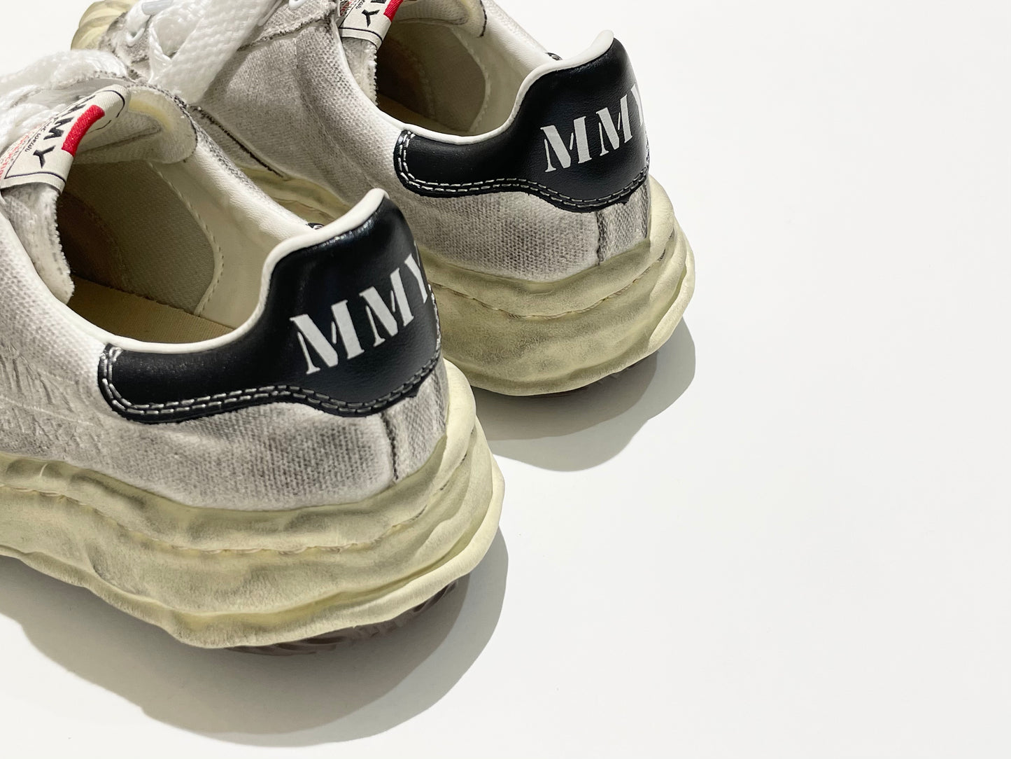 Maison Mihara Yasuhiro Distressed Canvas OG Sole Sneaker - Blakey