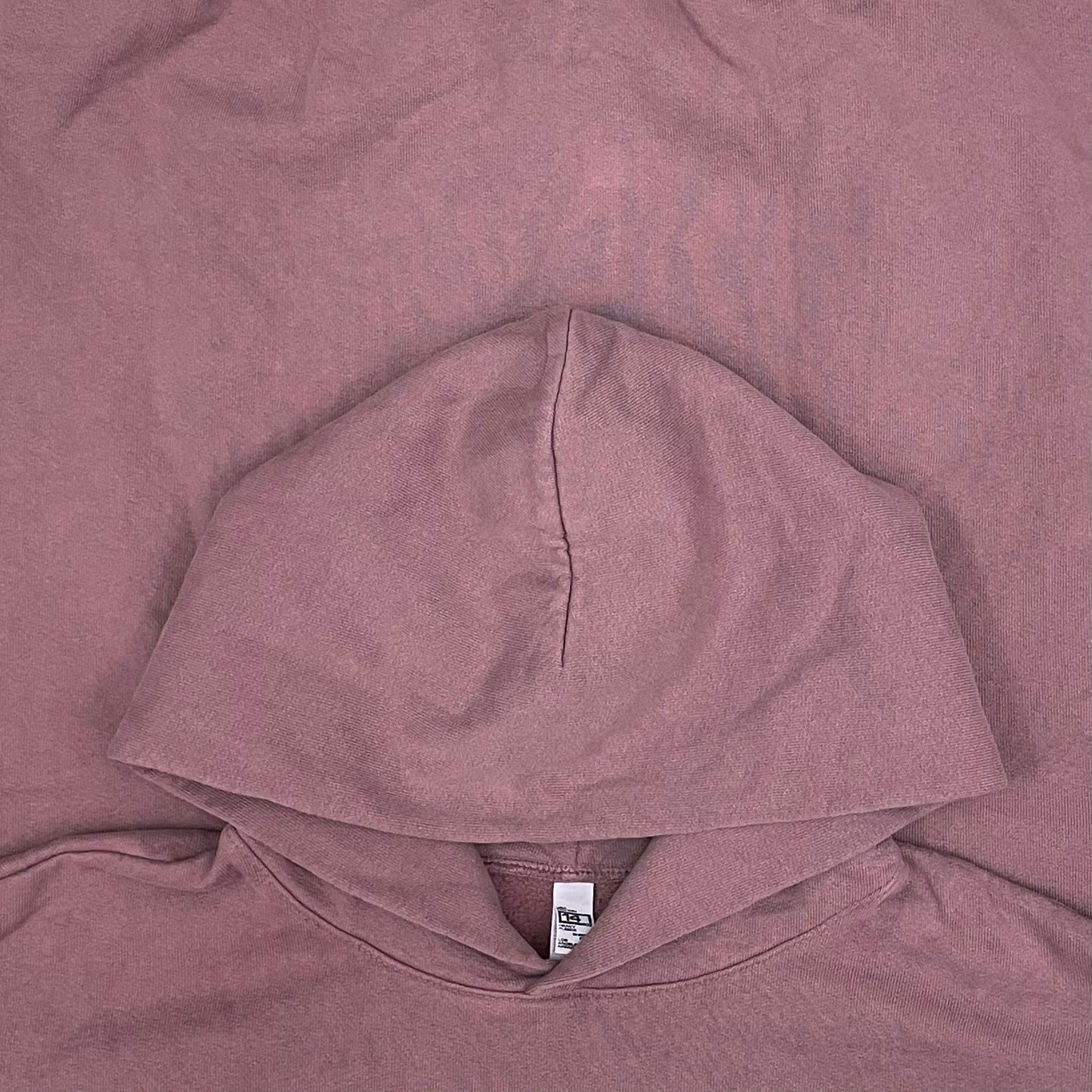 Los Angeles Apparel Garment Dye 14oz. Heavy Fleece Hoodie - Mauve