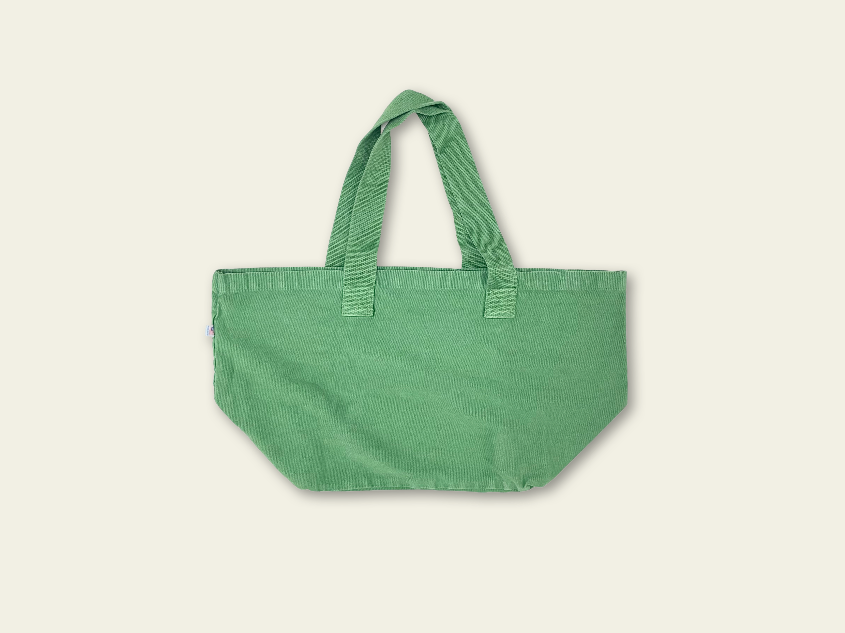 Los Angeles Apparel | Bull Denim Essential Tote Bag in Tomato