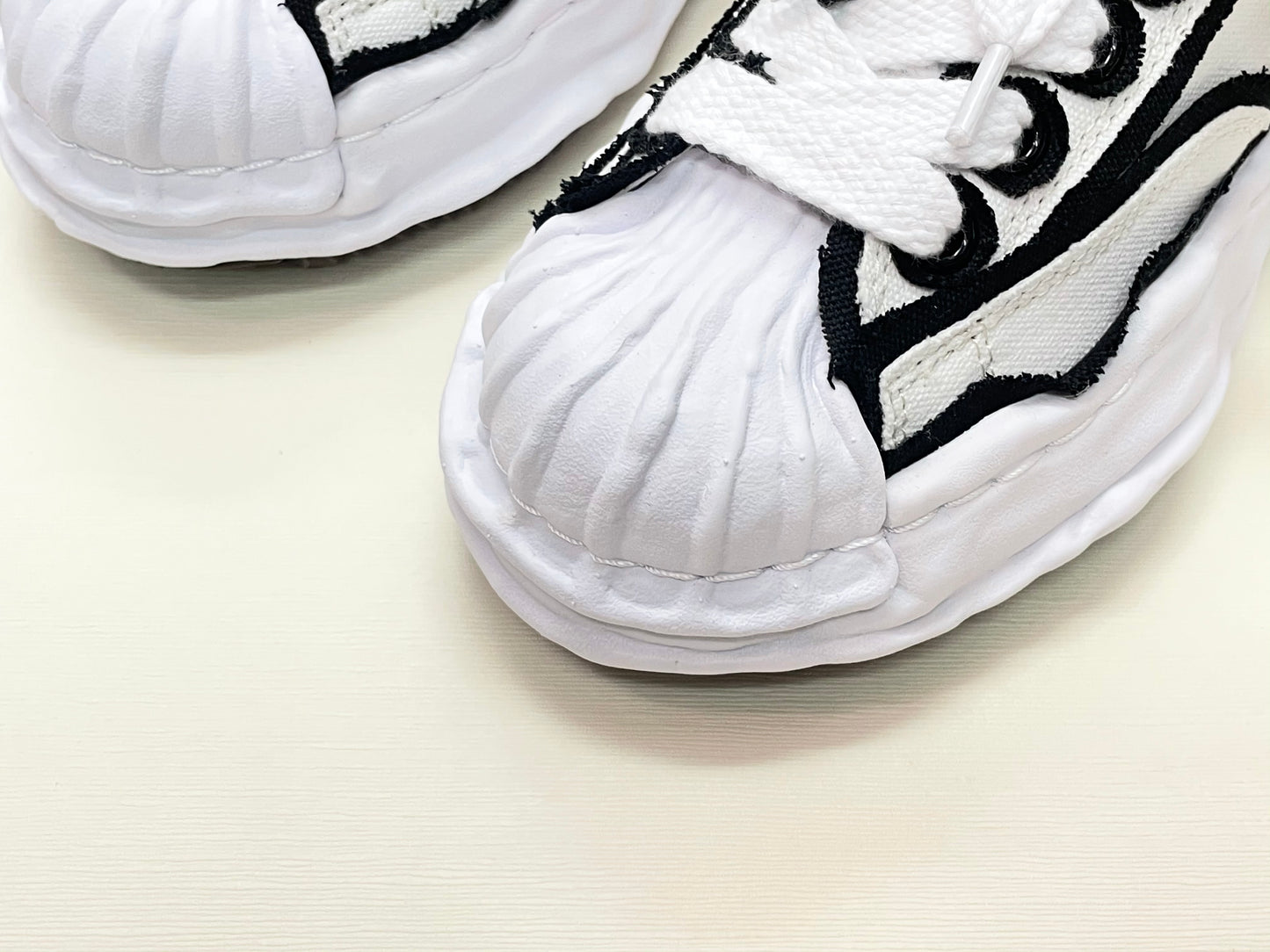 Maison Mihara Yasuhiro Over Hanging Canvas OG Sole Sneaker - Blakey