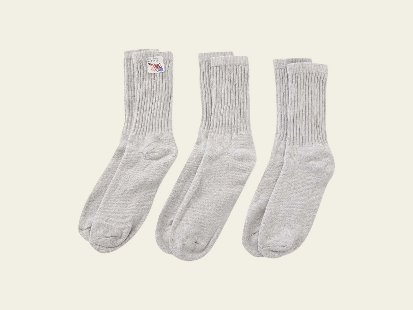 The Railroad Sock - 3 Pack Crew Sock