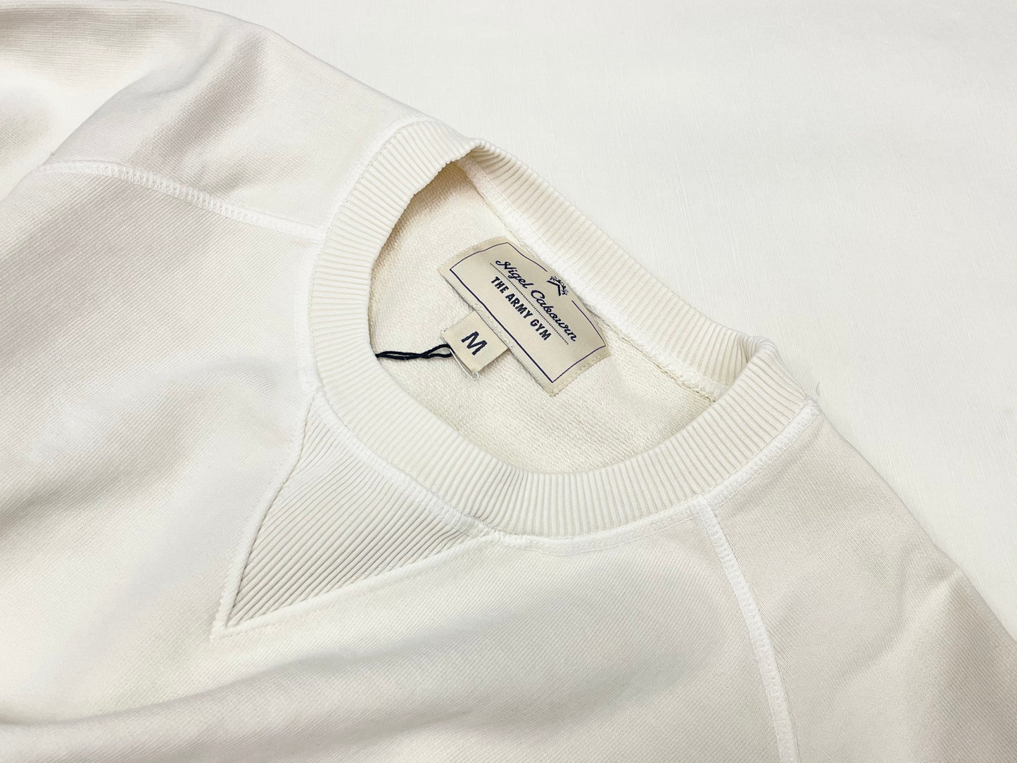 Nigel Cabourn Embroidered Arrow Crew Sweater