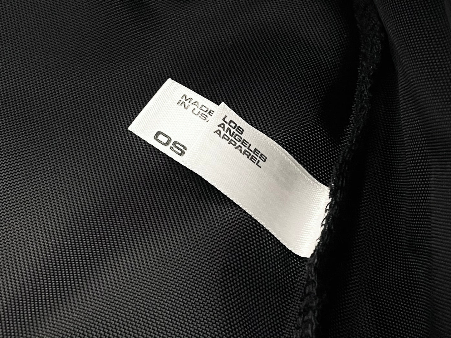 Los Angeles Apparel Nylon PVC Heavy Duty Backpack