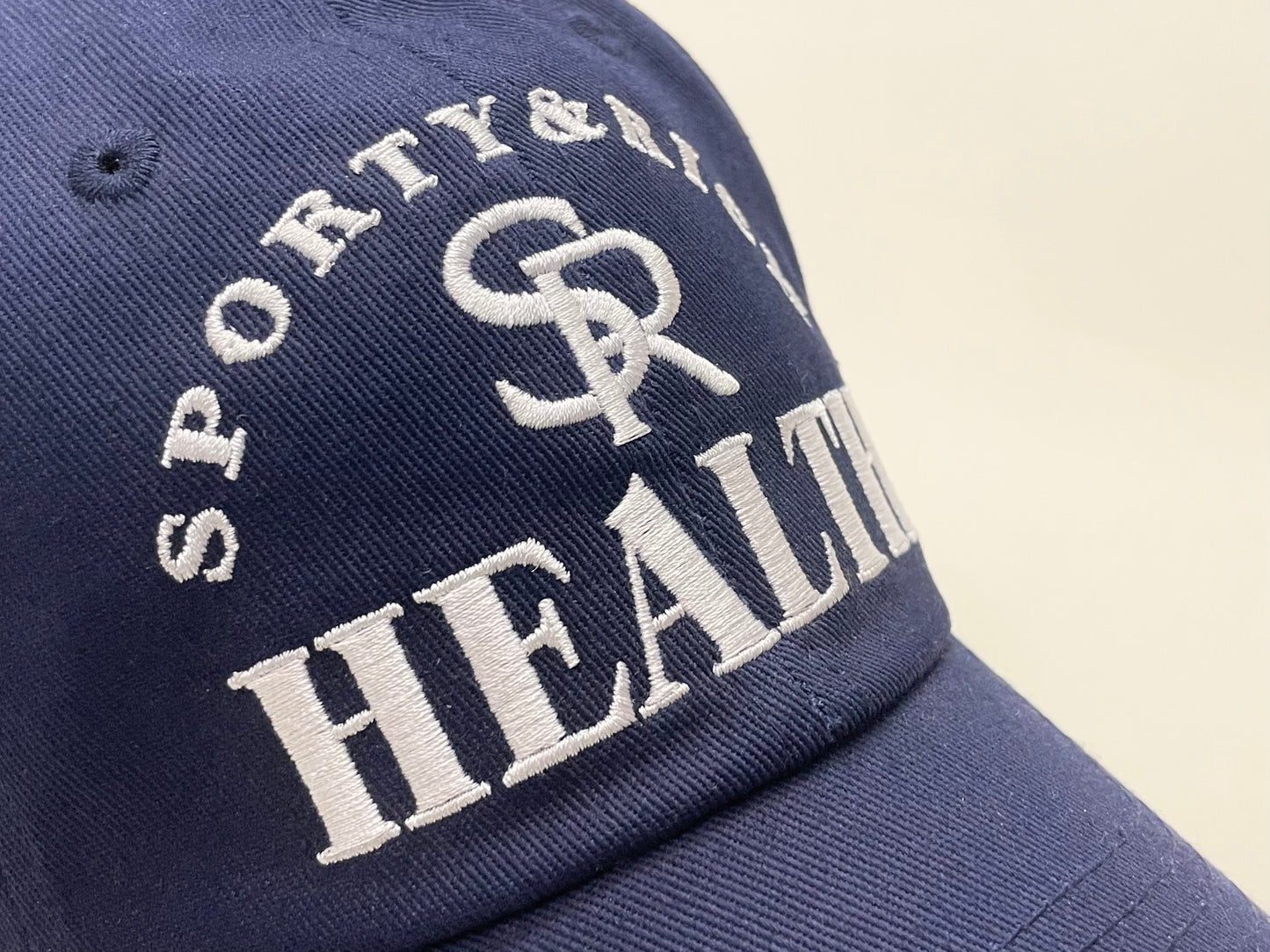 Sporty & Rich Ball Game Embroidered Cap