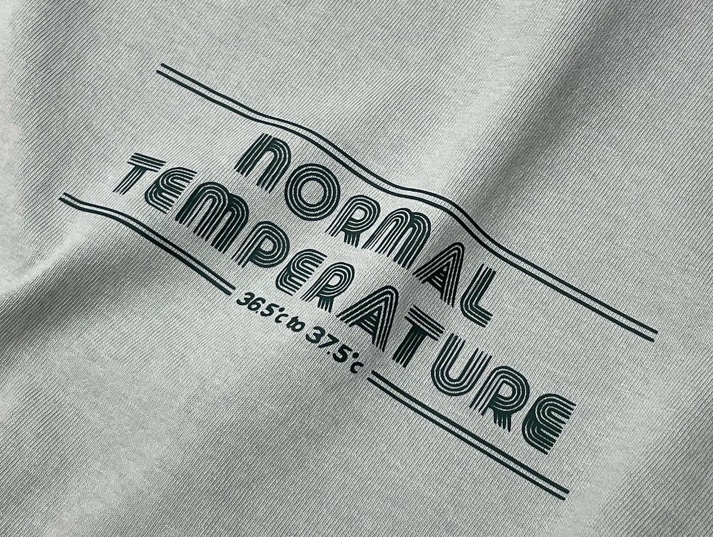 Normal Temperature 6.5oz Script Logo S/S Crew Neck T-Shirt