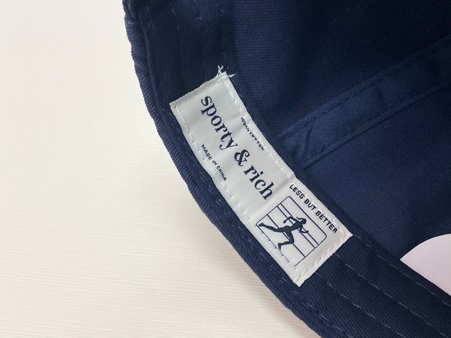 Sporty & Rich Ball Game Embroidered Cap