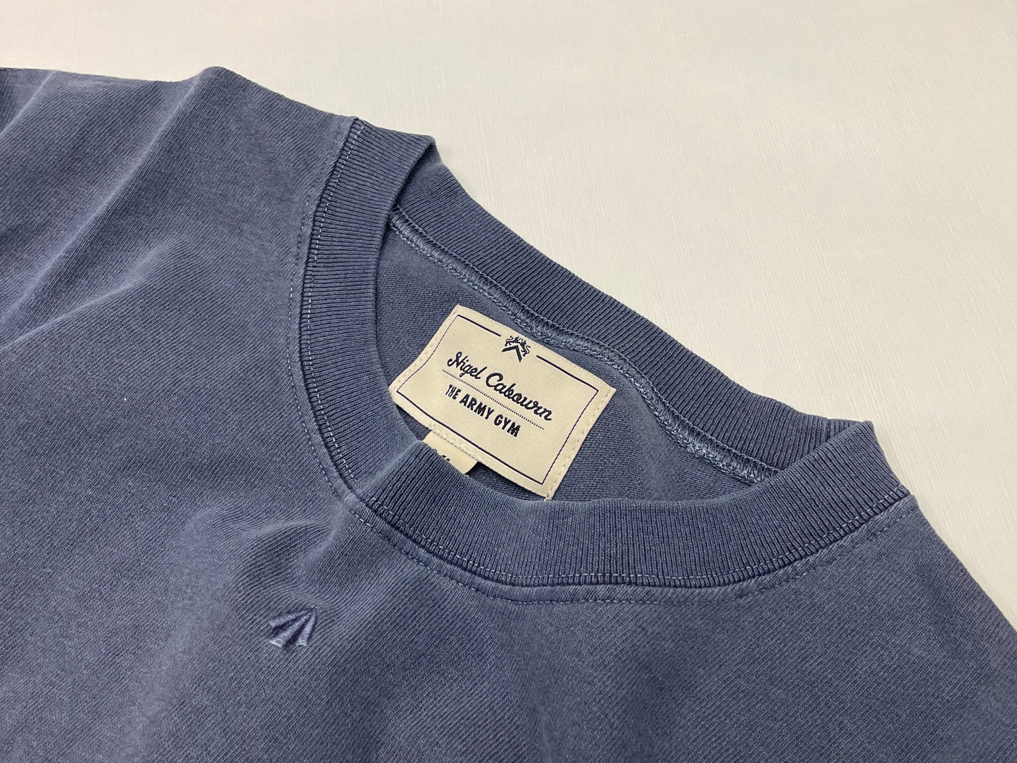 Nigel Cabourn Heavyweight Embroidered Arrow S/S Tee