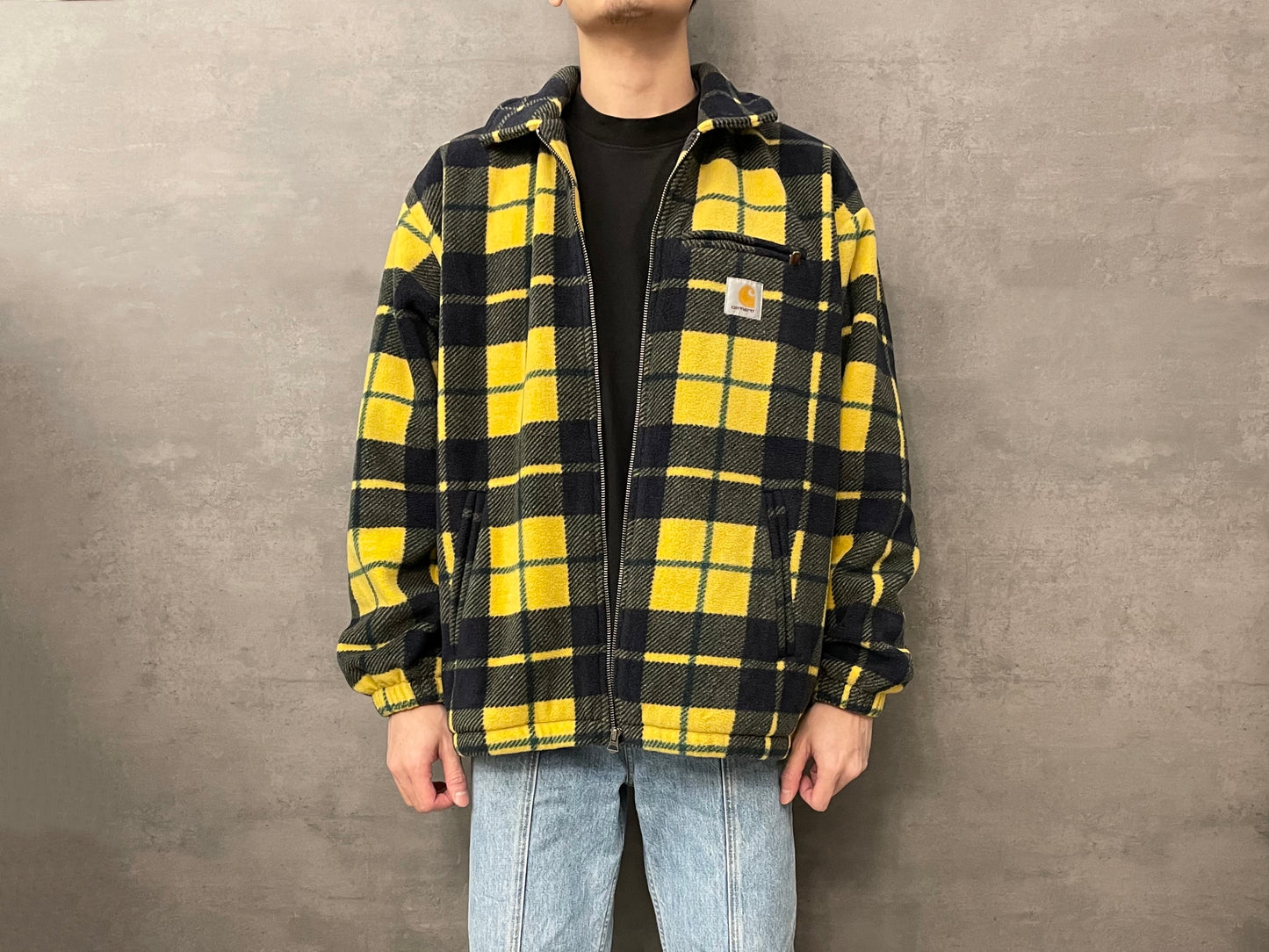 Carhartt WIP Louie Check Fleece Jacket