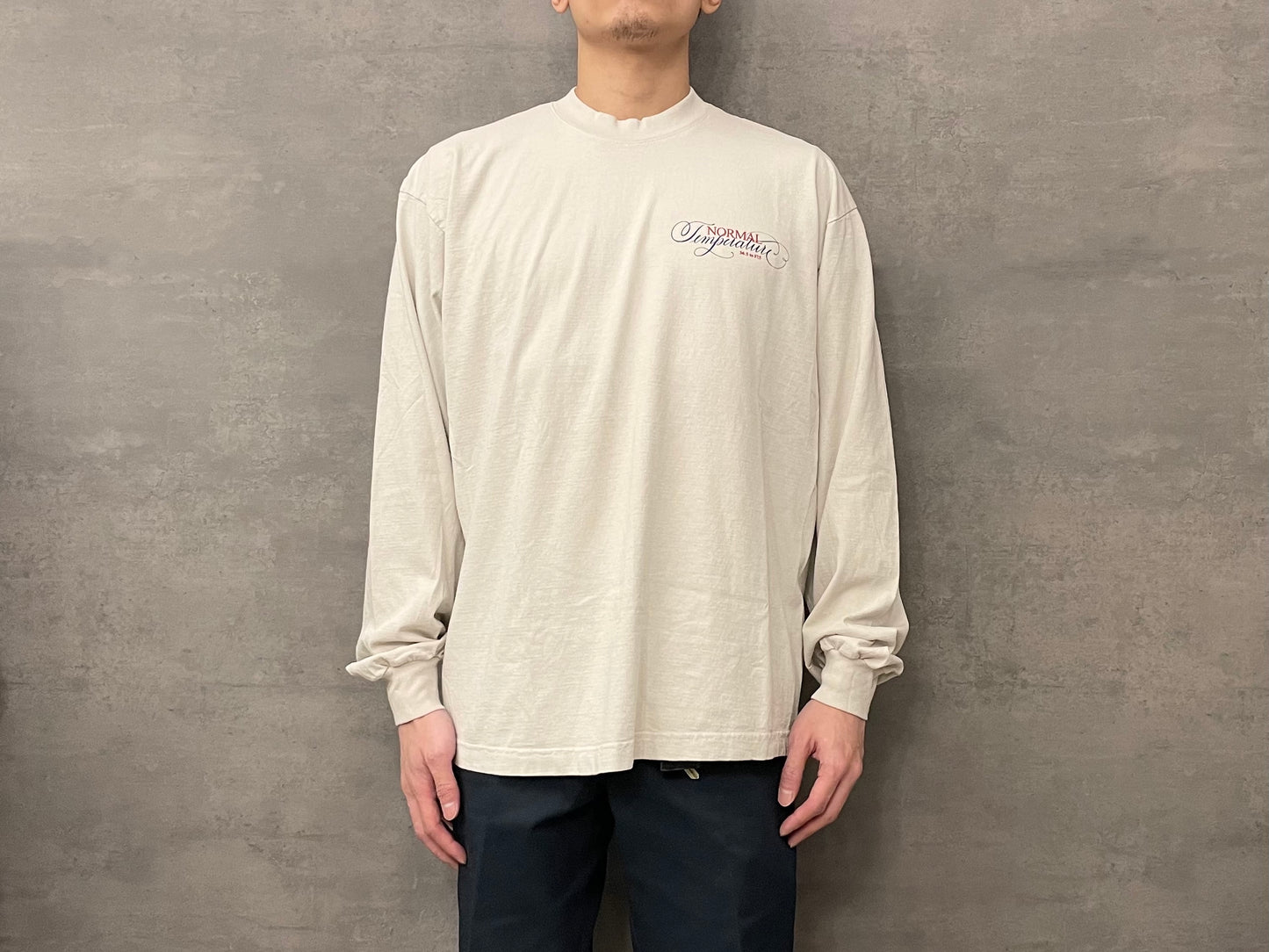 Normal Temperature 6.5oz Cali Logo L/S T-Shirt