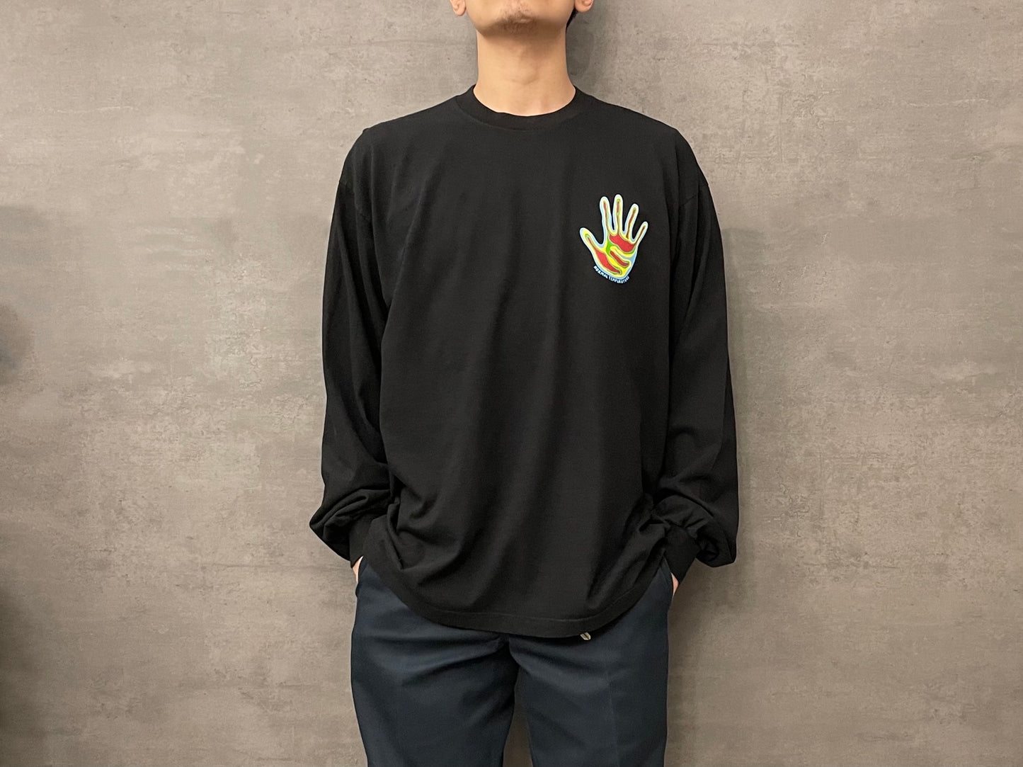 Nigel Cabourn Embroidered Arrow Crew Sweater
