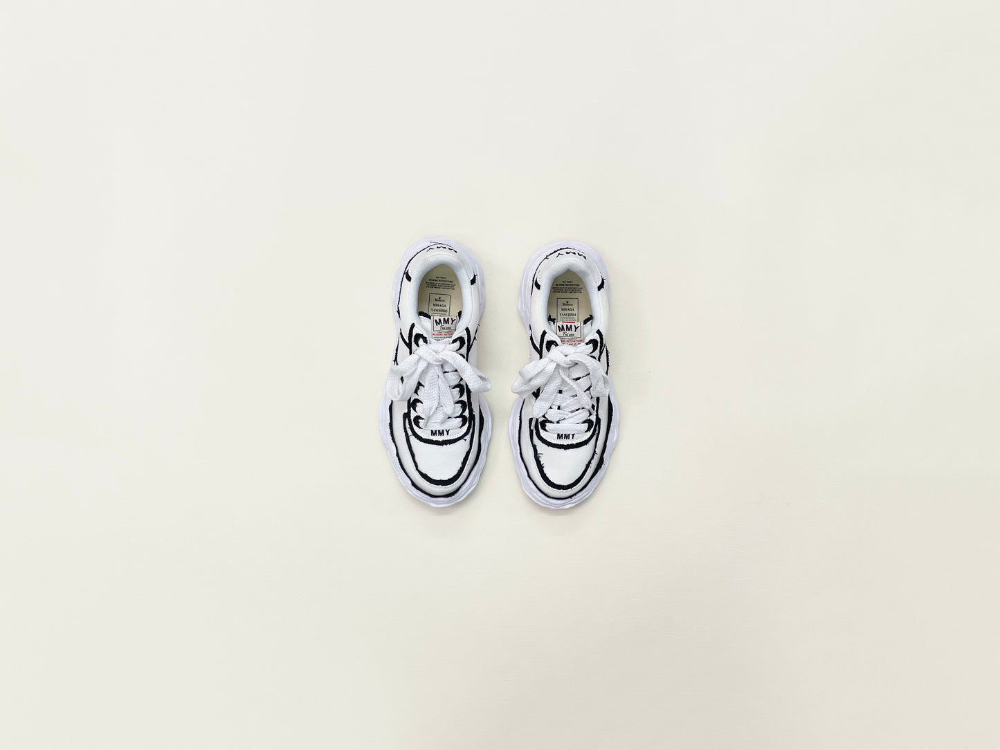 Maison Mihara Yasuhiro Over Hanging Canvas OG Sole Sneaker - Wayne