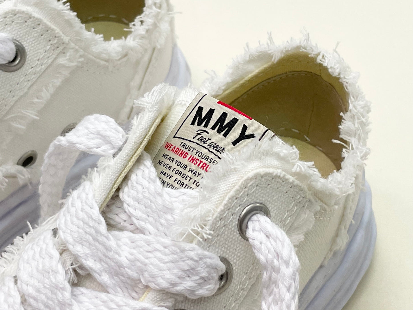 Maison Mihara Yasuhiro Over Hanging Canvas OG Sole Sneaker - Hank